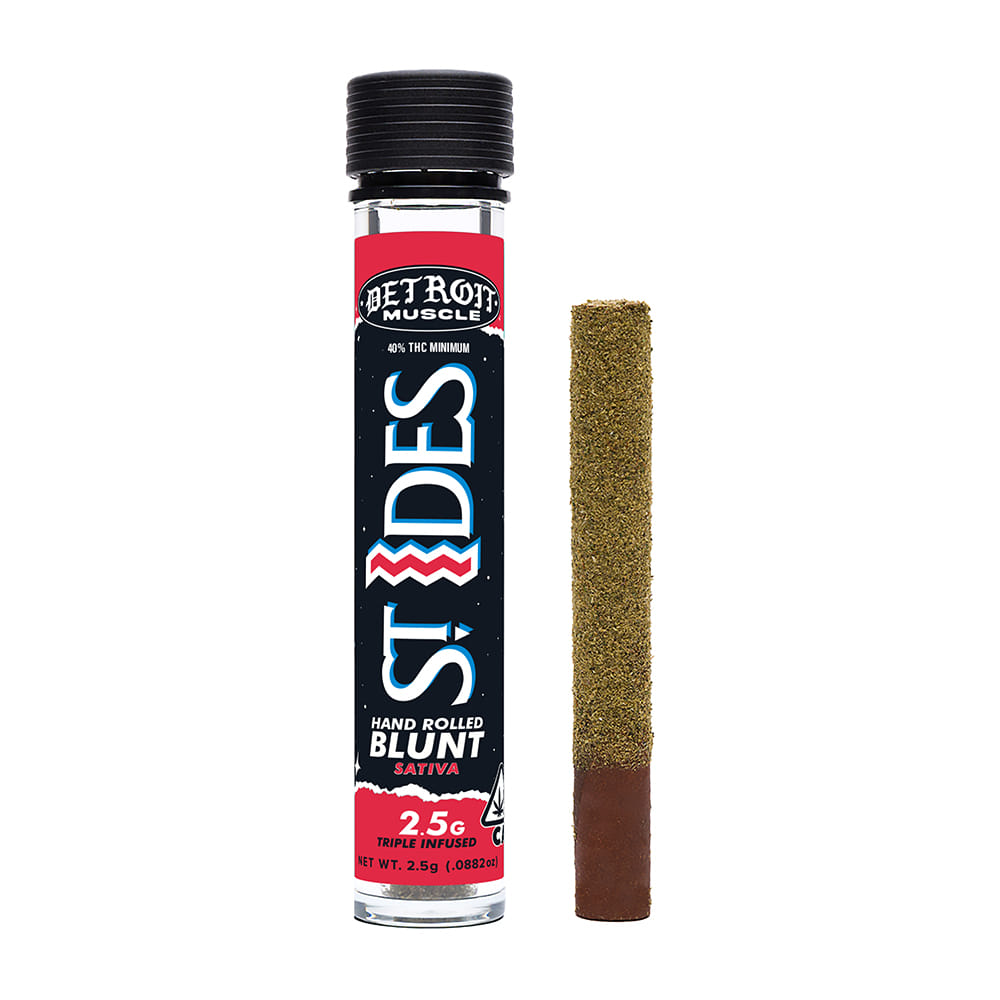 Detroit Muscle - 2.5g Infused Blunt - St Ides - Infused Blunt - Sativa - $34 - Infused Blunt