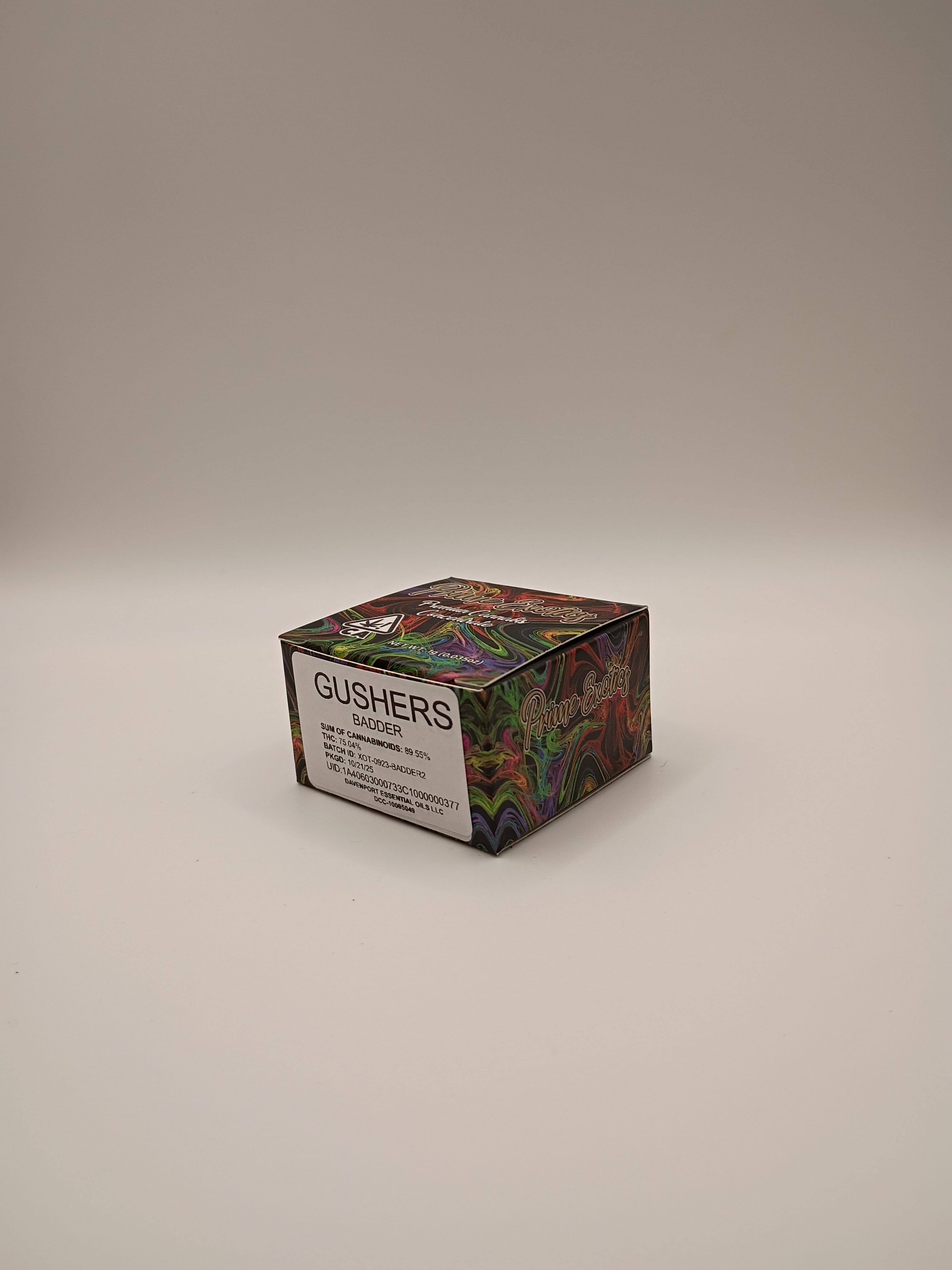 PRIME EXOTICS: Gushers