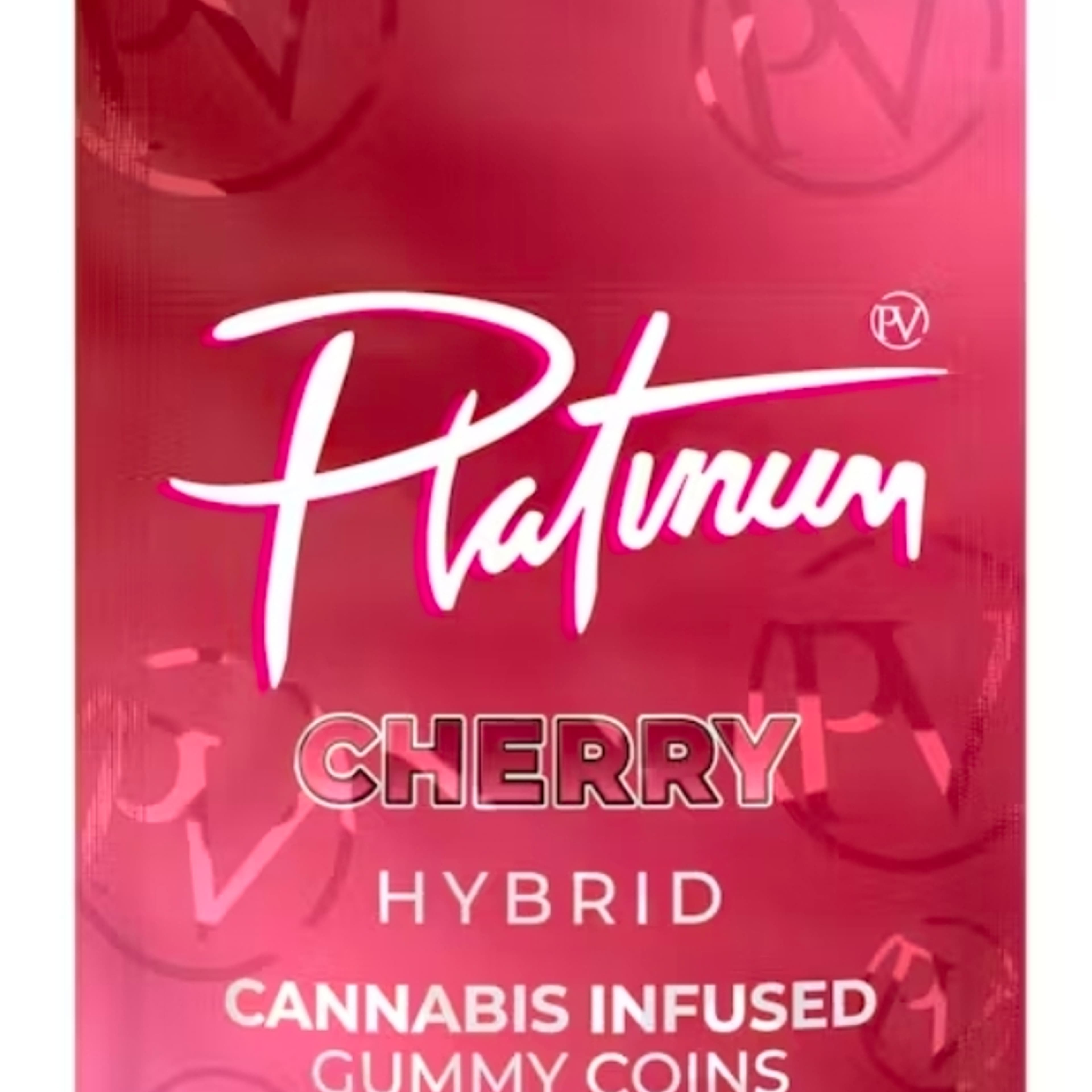 Platinum Vape - 100mg Distillate Gummy - Cherry - Hybrid - - $14.99 - Edibles