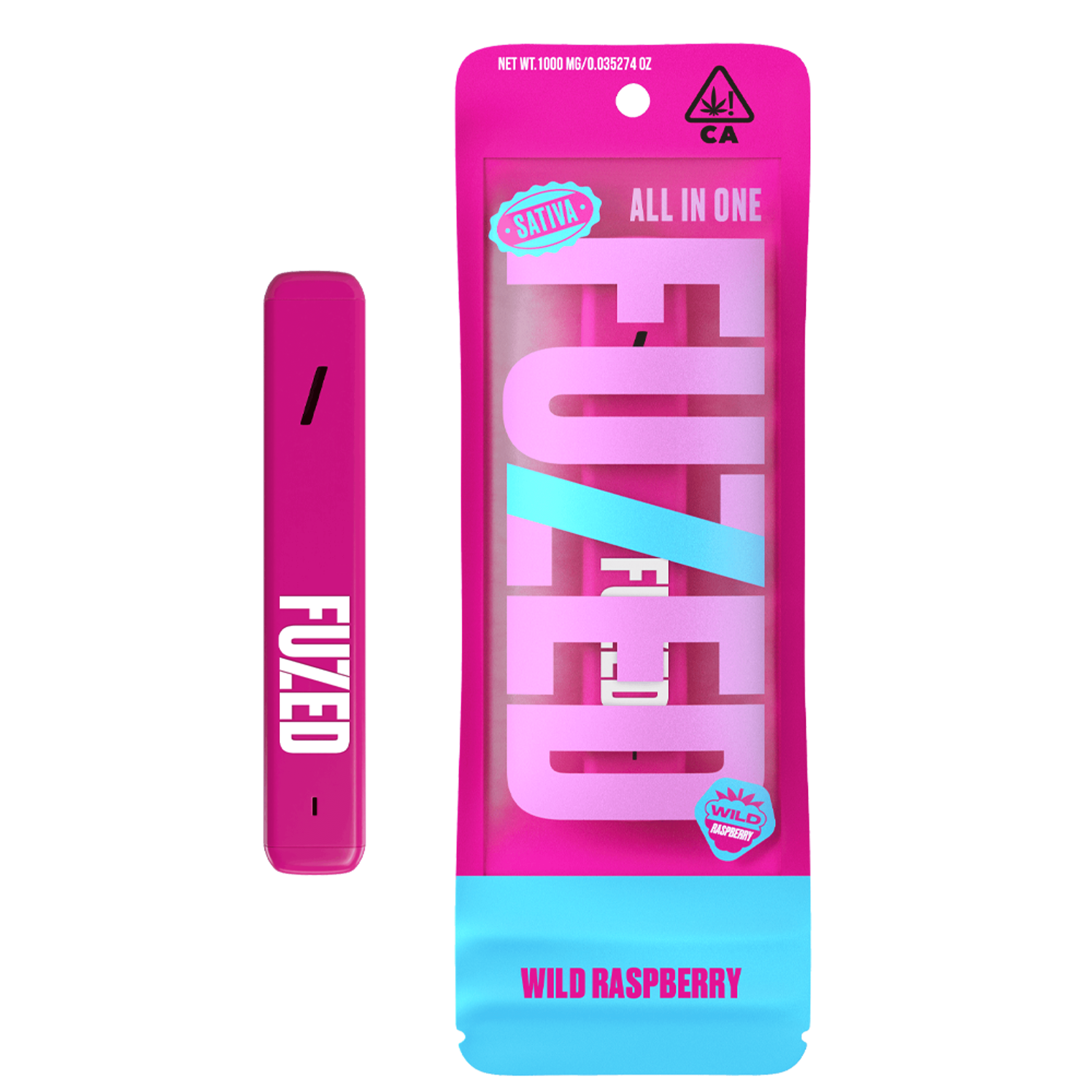 Wild Raspberry Disposable (1G) - Fuzed - - $20 - Cartridge