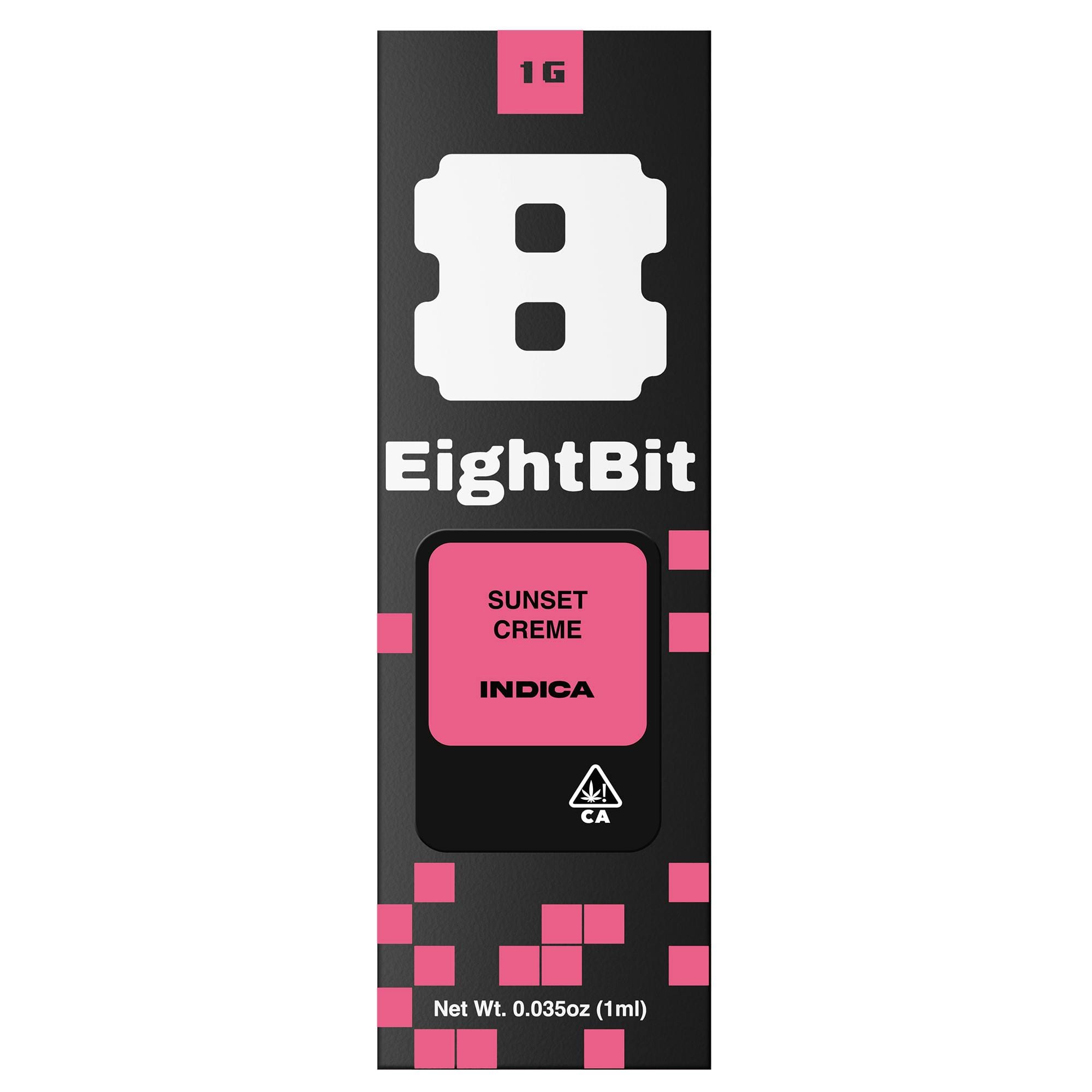 EIGHTBIT AIO | 1g - SUNSET CREME - Live Rosin Infused - Indica - EIGHTBIT -  - $20 - All-In-Ones