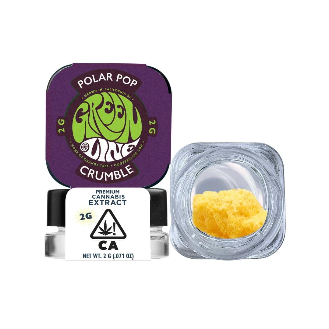 GREENLINE - Polar Pop - Crumble - 2 Gram* - Greenline -  - $18 - Concentrates