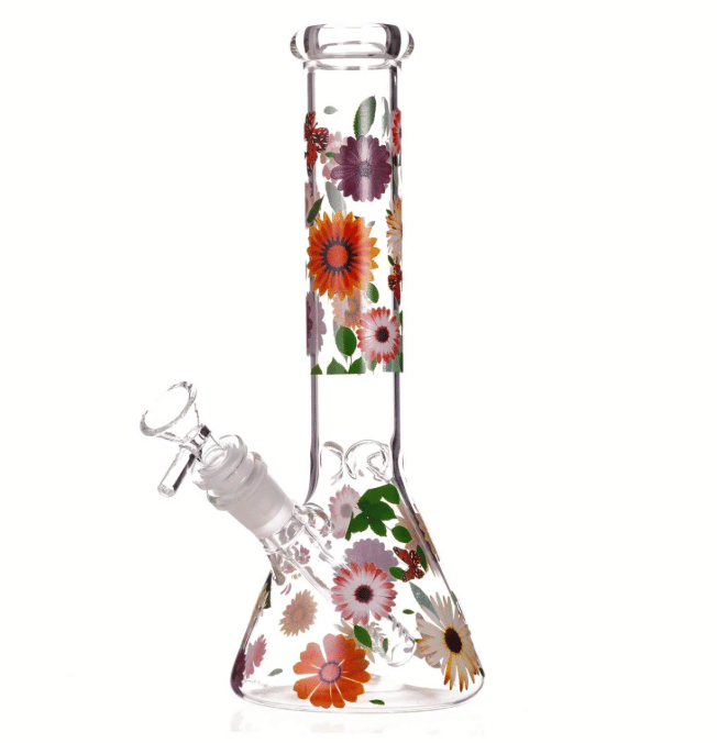 10" Beaker Bongs with Bowl (Assorted Designs) - Glass and Accessories -  - $25 - Paraphernalia