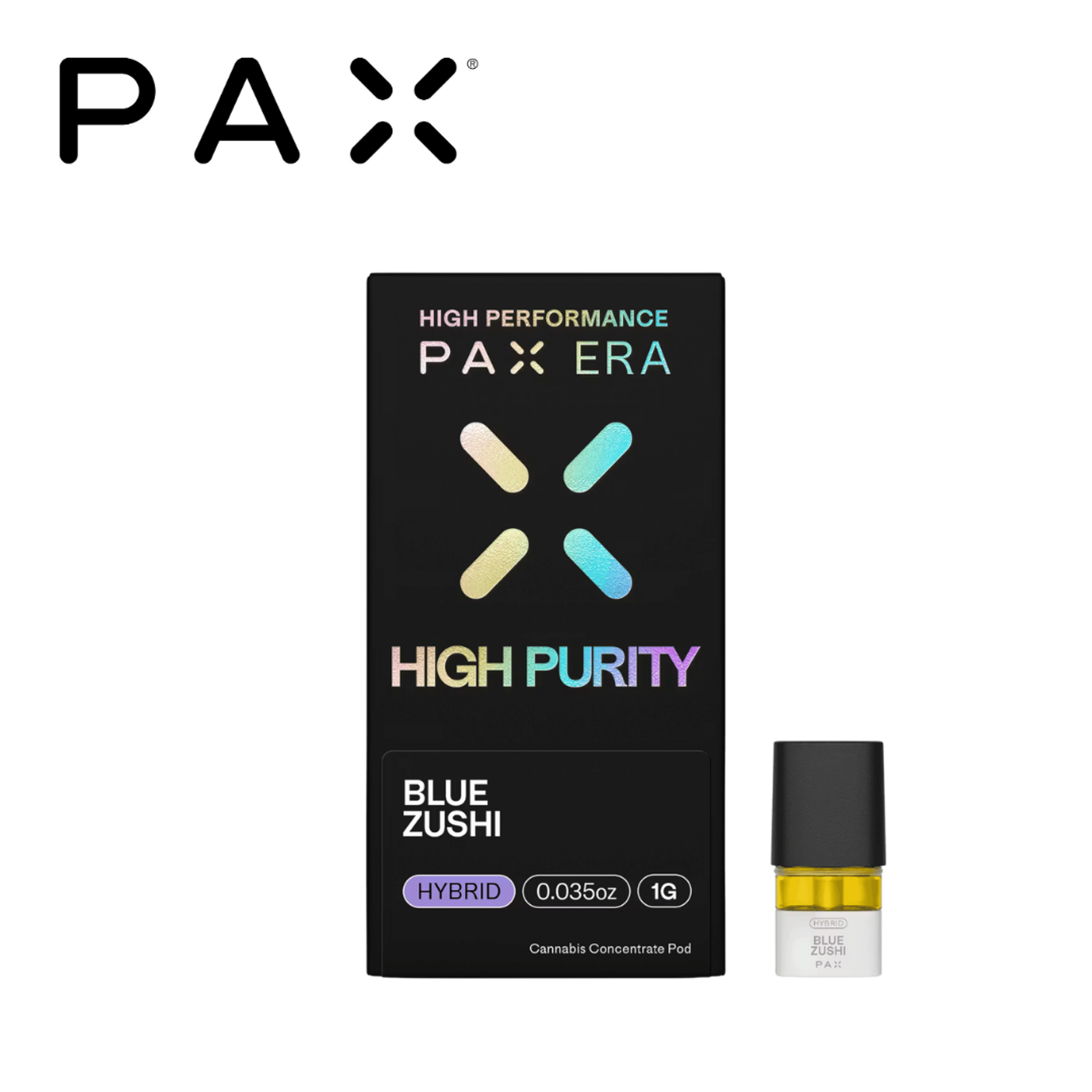 PAX - Blue Zushi – High Purity THC Pod – 1g - PAX - Blue Zushi Pod - $25.99 - Vapes