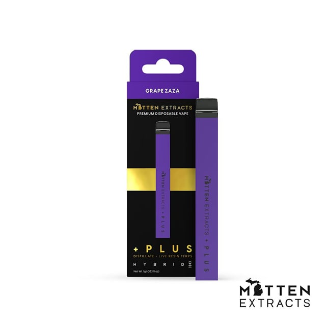 +Plus Disposable 1g - Grape Zaza