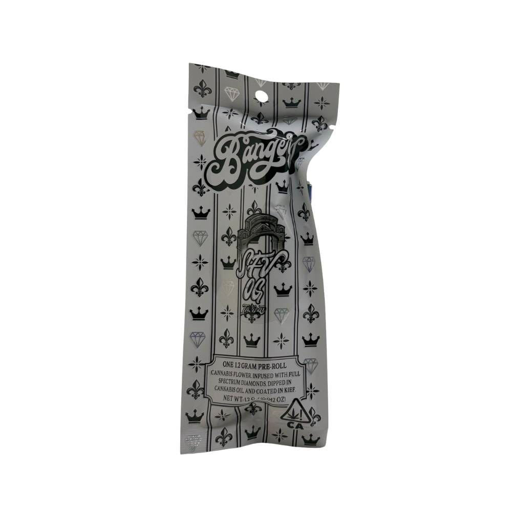 ***SFV OG - 1.2g Infused Preroll - Bangers - 1.2g Infused PR - Indica - $16 - Infused Preroll