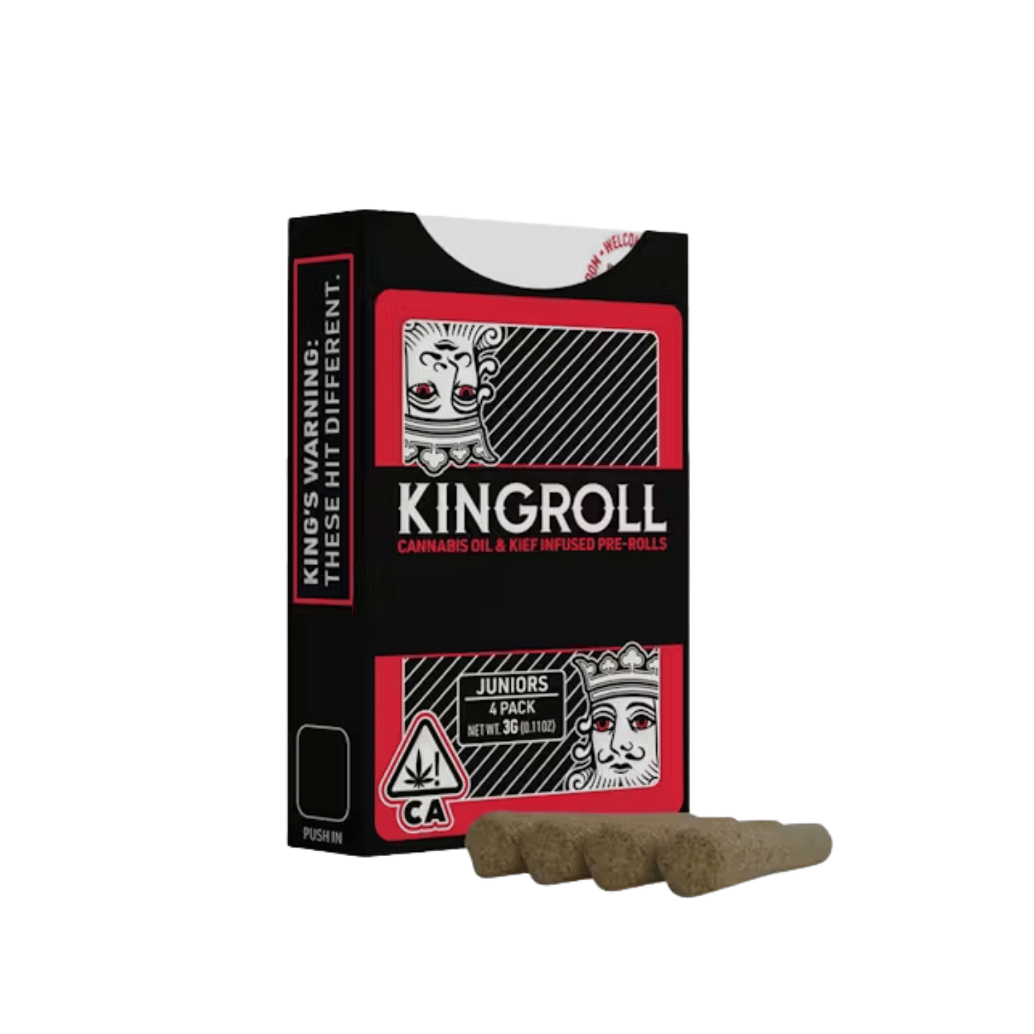 Cannalope Kush Variety "Dealer's Choice" Infused Kingroll 4pk - Kingpen -  - $35.74 - Preroll