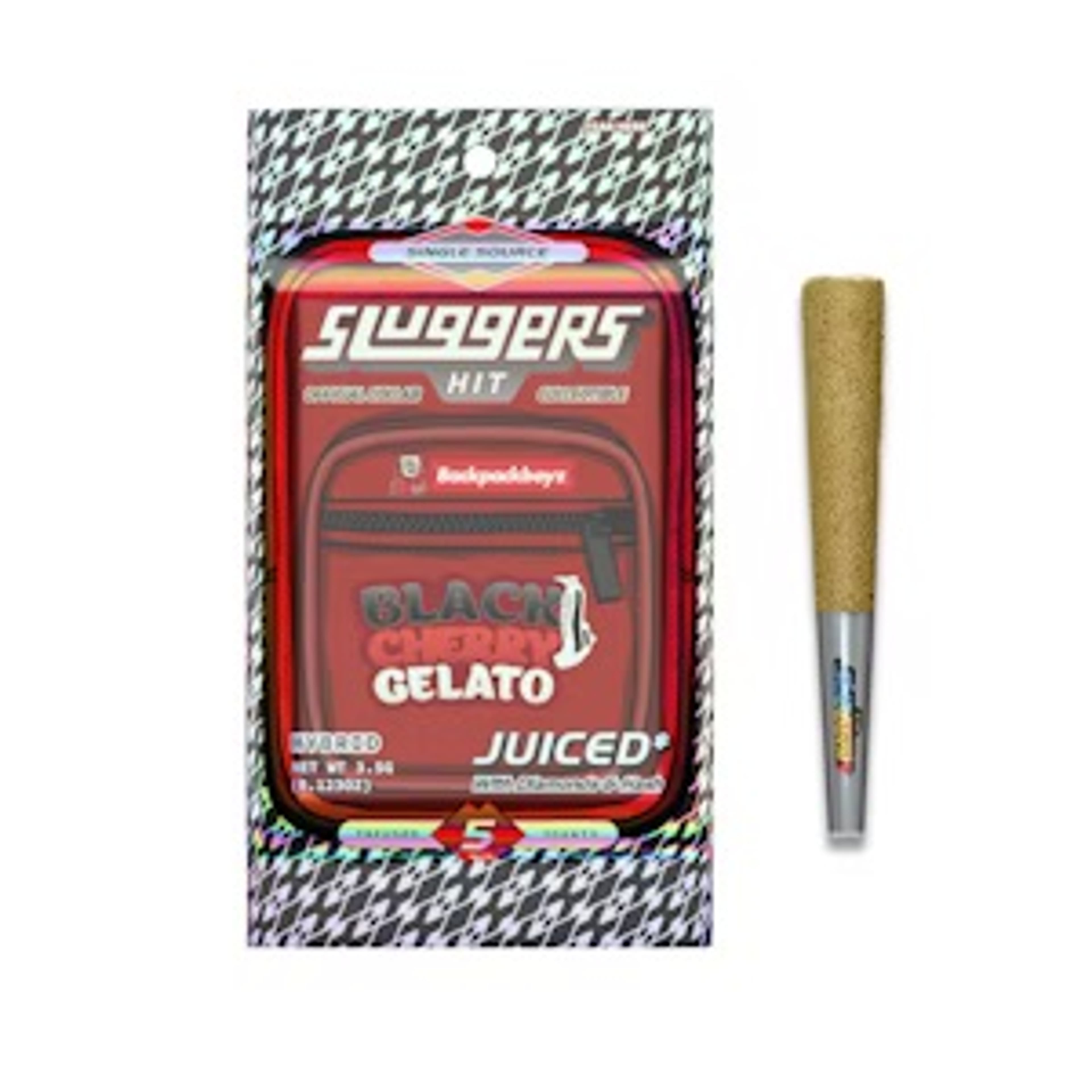 Black Cherry Gelato - 3.5g Preroll Pack (5pk) - Sluggers - PR Pack - Hybrid - $42 - Pre-Roll Packs