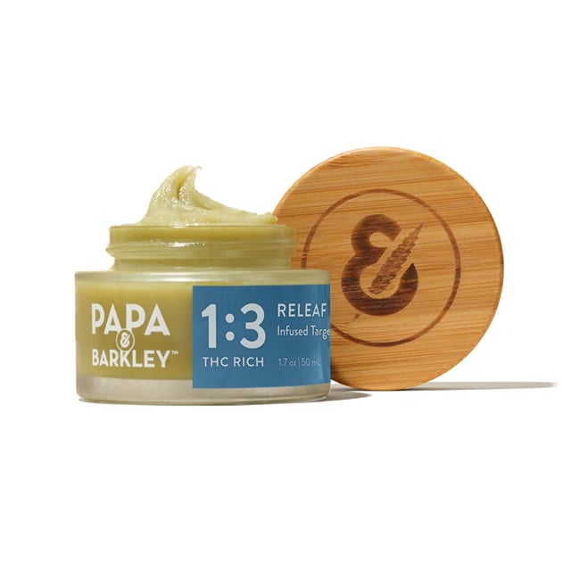 1:3 CBD:THC Releaf Balm NY | 50mL Sharp Aches & Pains