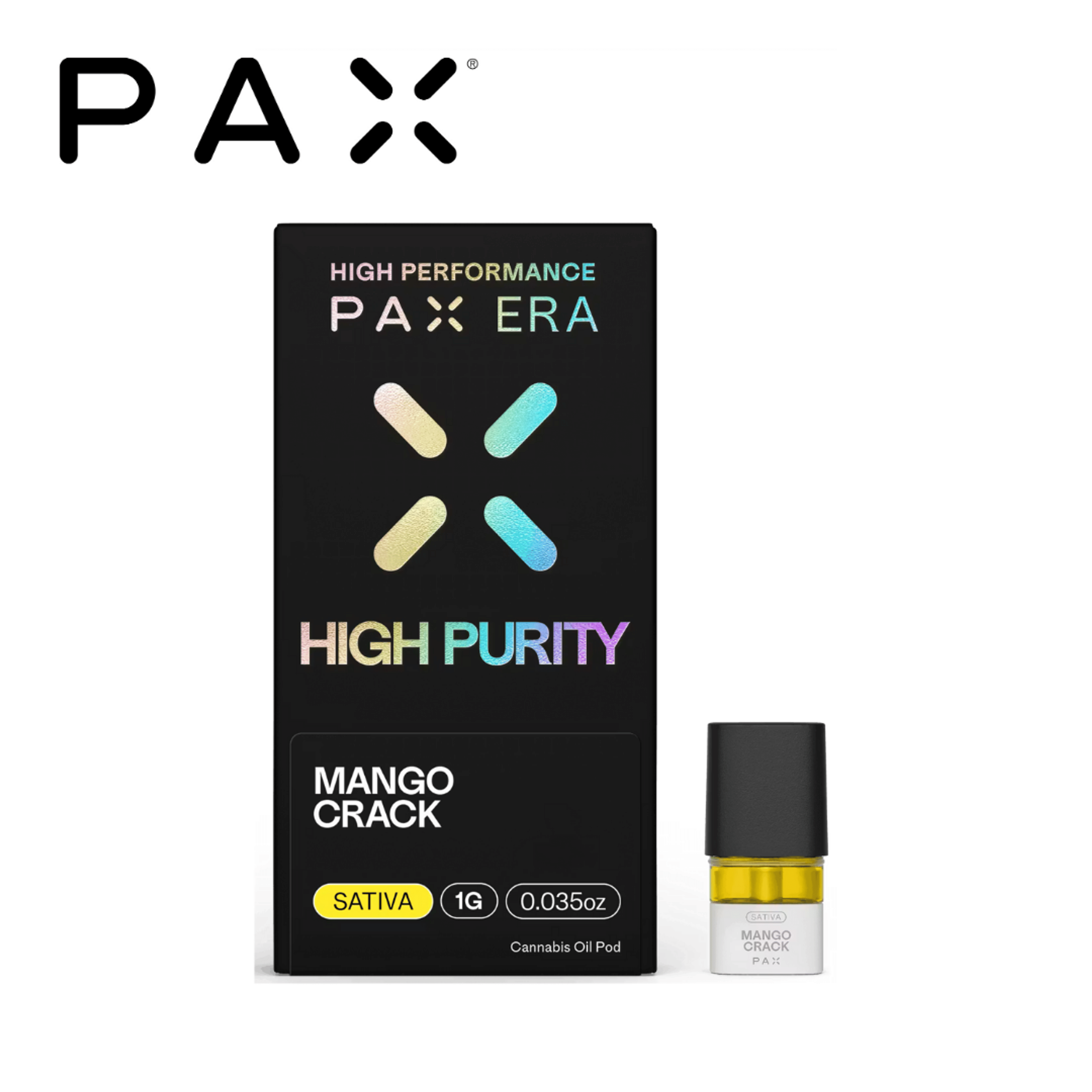 PAX - Mango Crack – High Purity THC Pod – 1g - PAX - Mango Crack Pod - $25.99 - Vapes