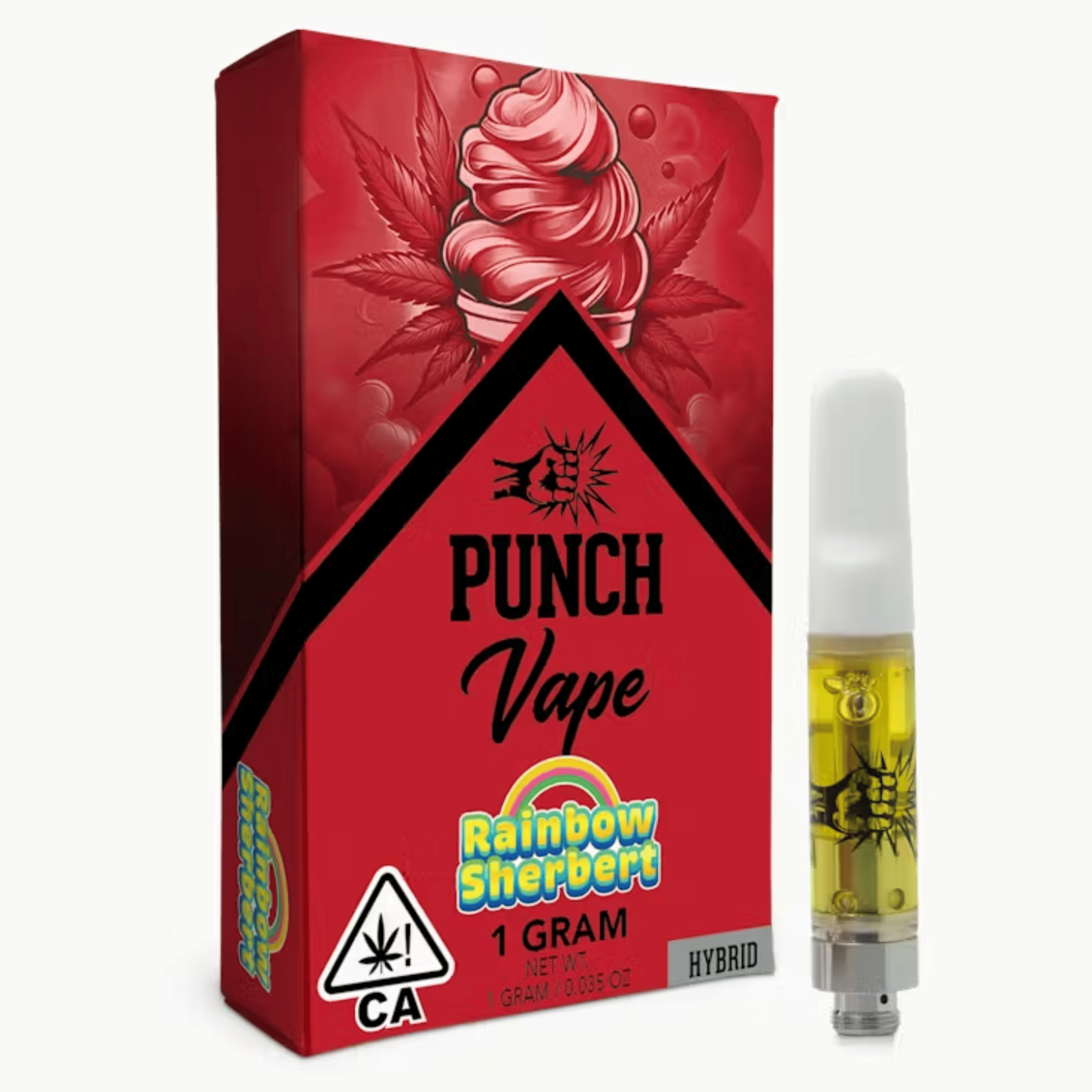 Rainbow Sherbert Cart 1g - Punch Extracts - - $17.50 - Vapes