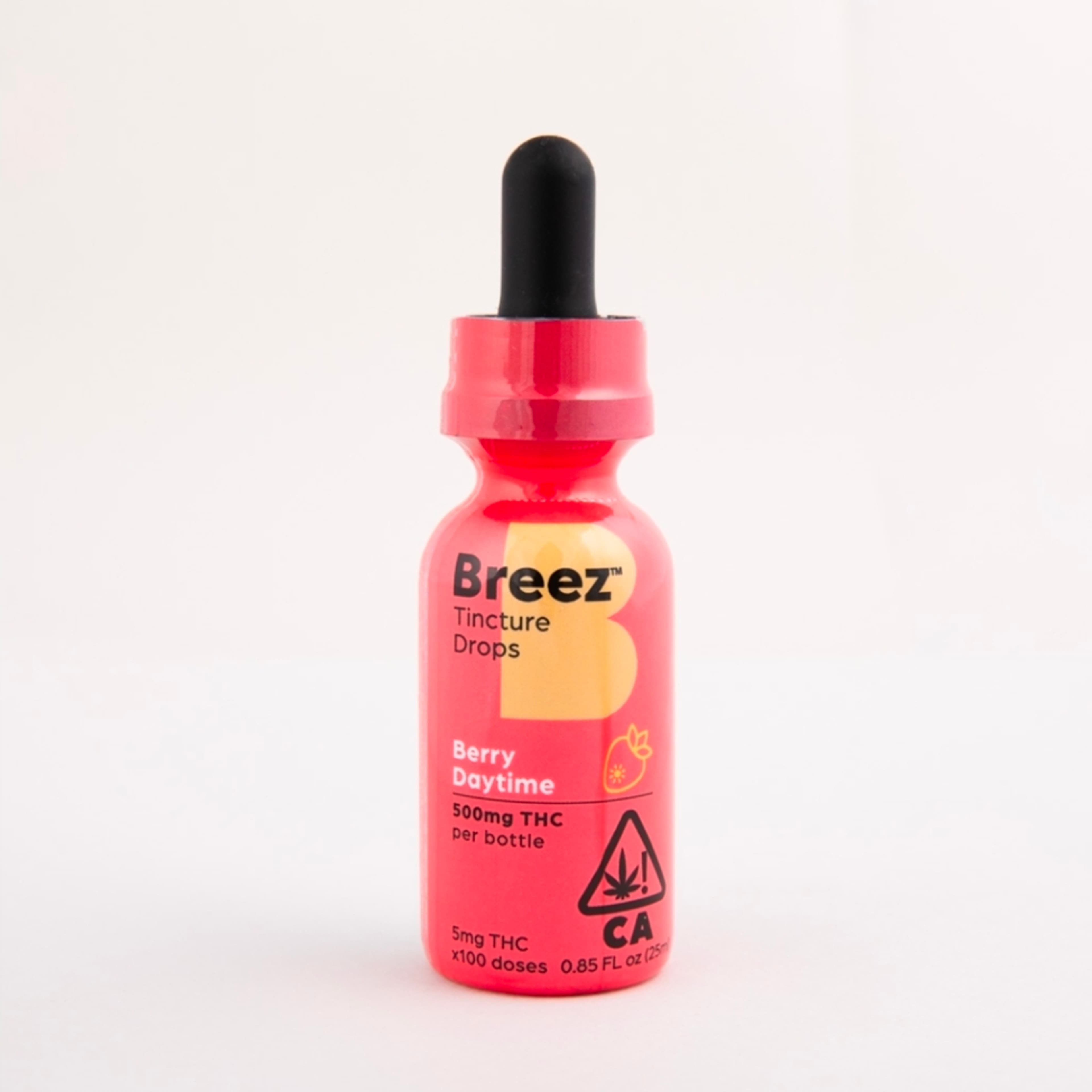 Berry Daytime Tincture (500 MG THC) - Breez - - $74.99 - Tincture