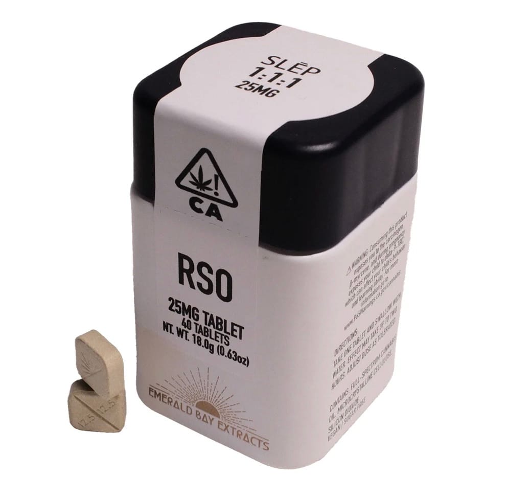 Slep 1:1:1 1000mg Tablets - Emerald Bay Extracts -  - $46.50 - Edibles