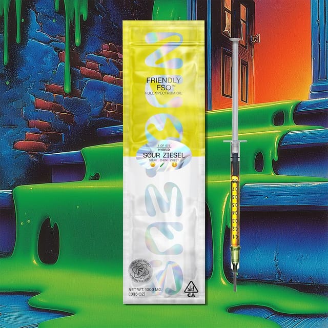 Friendly Brand β Sour Ziesel - 1g Live NURESIN Applicator