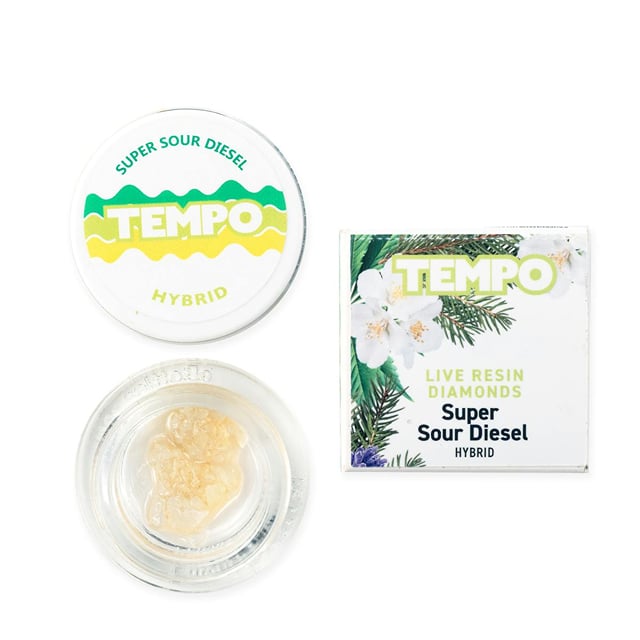 1g Super Sour Diesel Live Resin Diamonds
