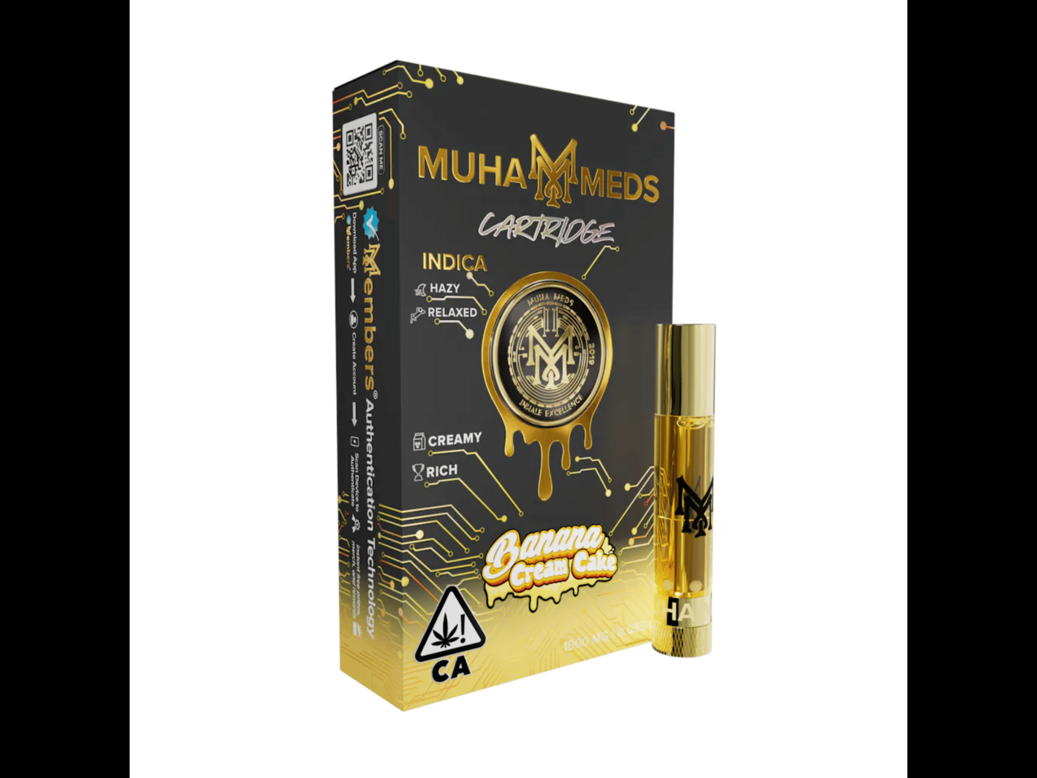 Muha Meds — Banana Cream Cake
