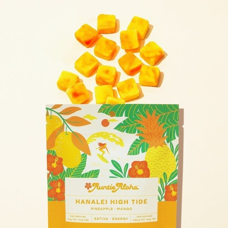 Hanalei High Tide 100mg 20pk - Auntie Aloha -  - $17.50 - Edibles