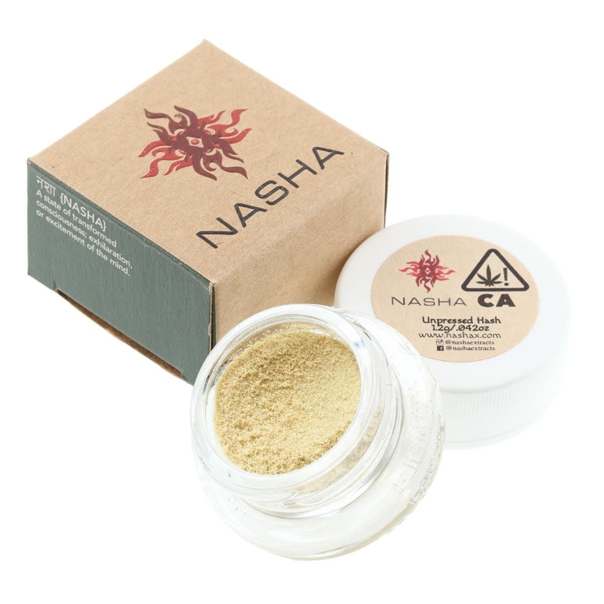Nasha Hash | Blue Clementine Green Unpressed - 1.2g - Nasha -  - $25 - Concentrates