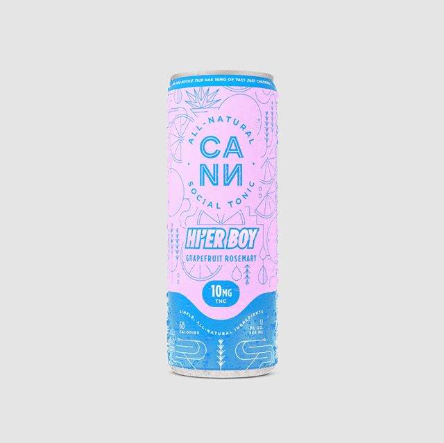Hi'er Boys | Grapefruit Rosemary | Single 12oz Can