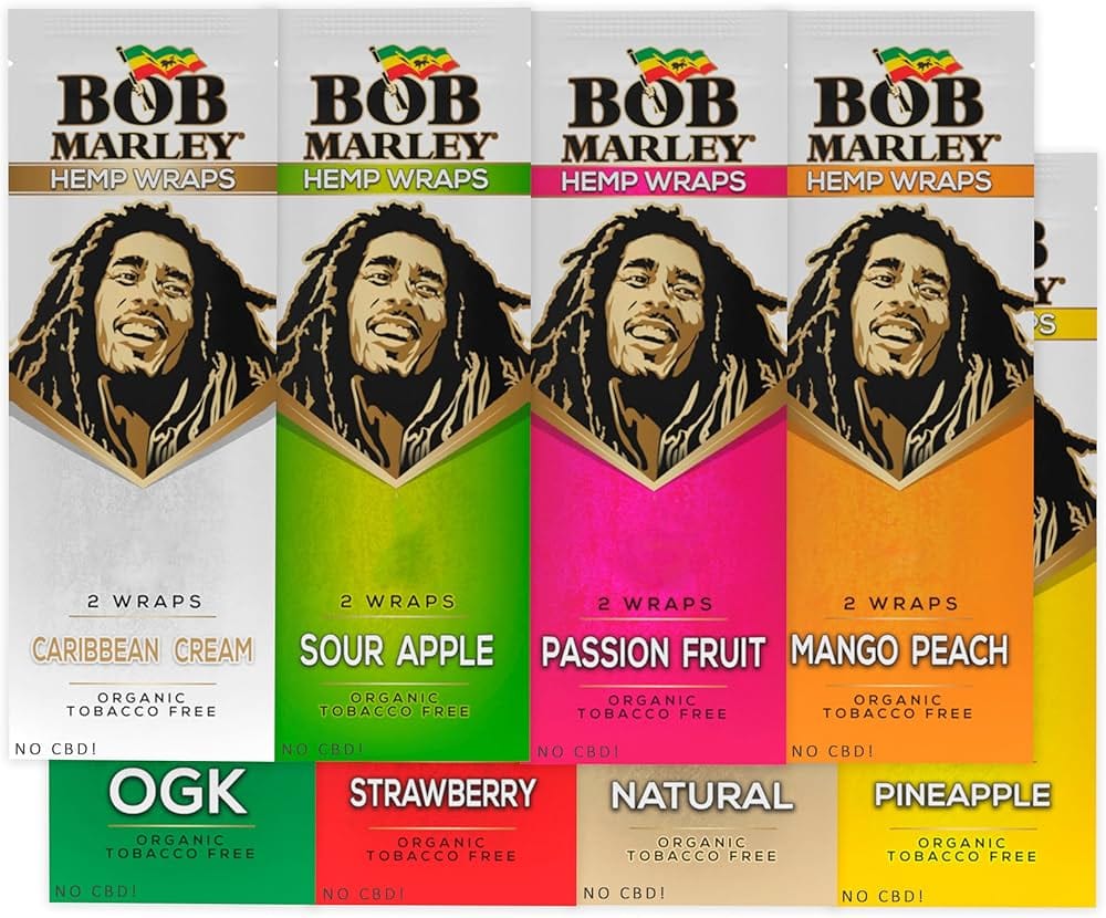 High Hemp | Wraps - Bob Marley - Mango Peach - $3 - Accessories