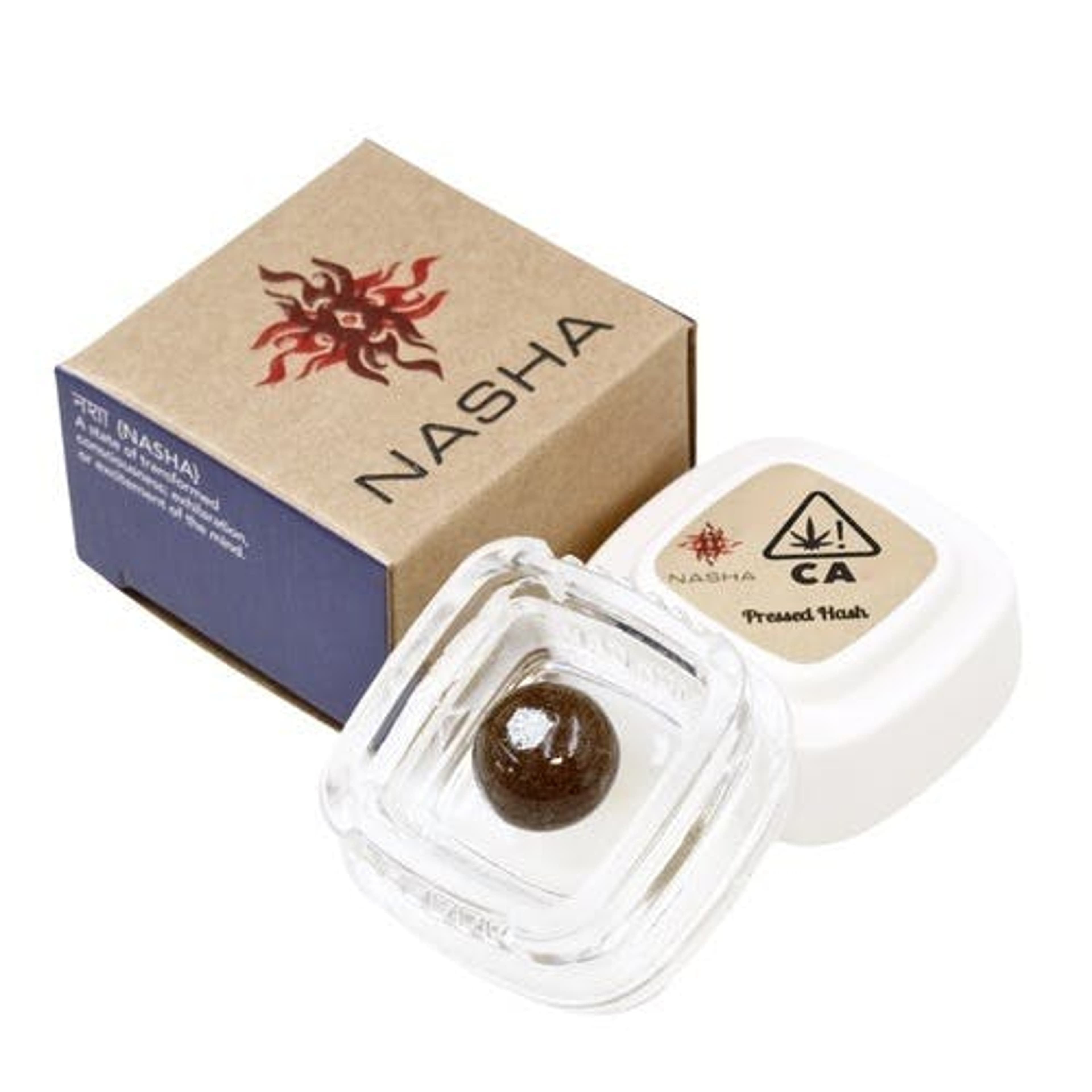 Papaya x GMOB 1.2g Blue Pressed Hash (I) (Pacific Roots Farms) - Nasha - - $37.50 - Concentrates