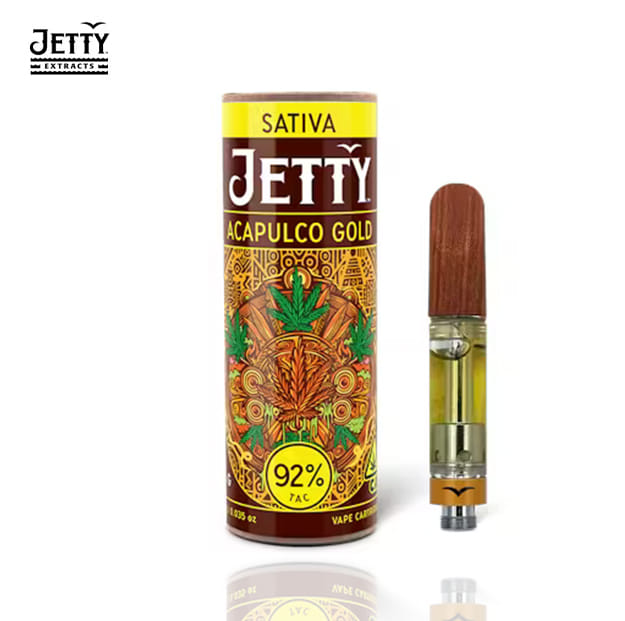 Jetty - Acapulco Gold - High THC Cart - 1g - Jetty Extracts -  - $24.99 - 510 Cartridges