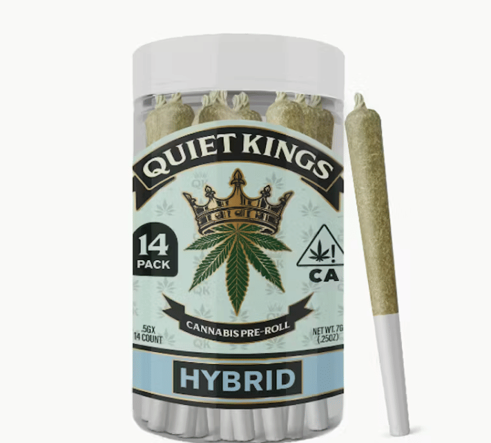 Quiet Kings: Facetz (H) 14pk Pre-Rolls (.5g ea.) - 7g - Quiet Kings -  - $20 - Pre-Rolls