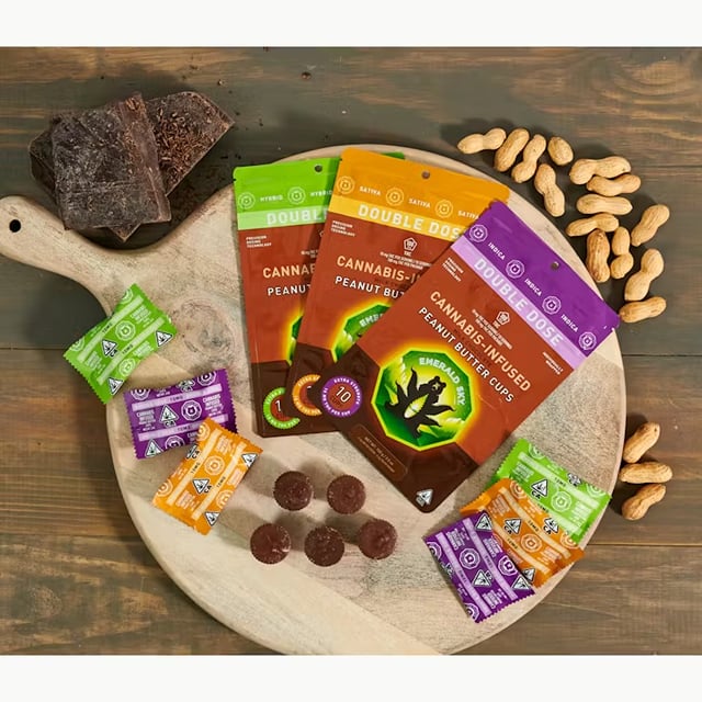 Milk Chocolate - Peanut Butter Cups - 10ct - 100mg - Sativa
