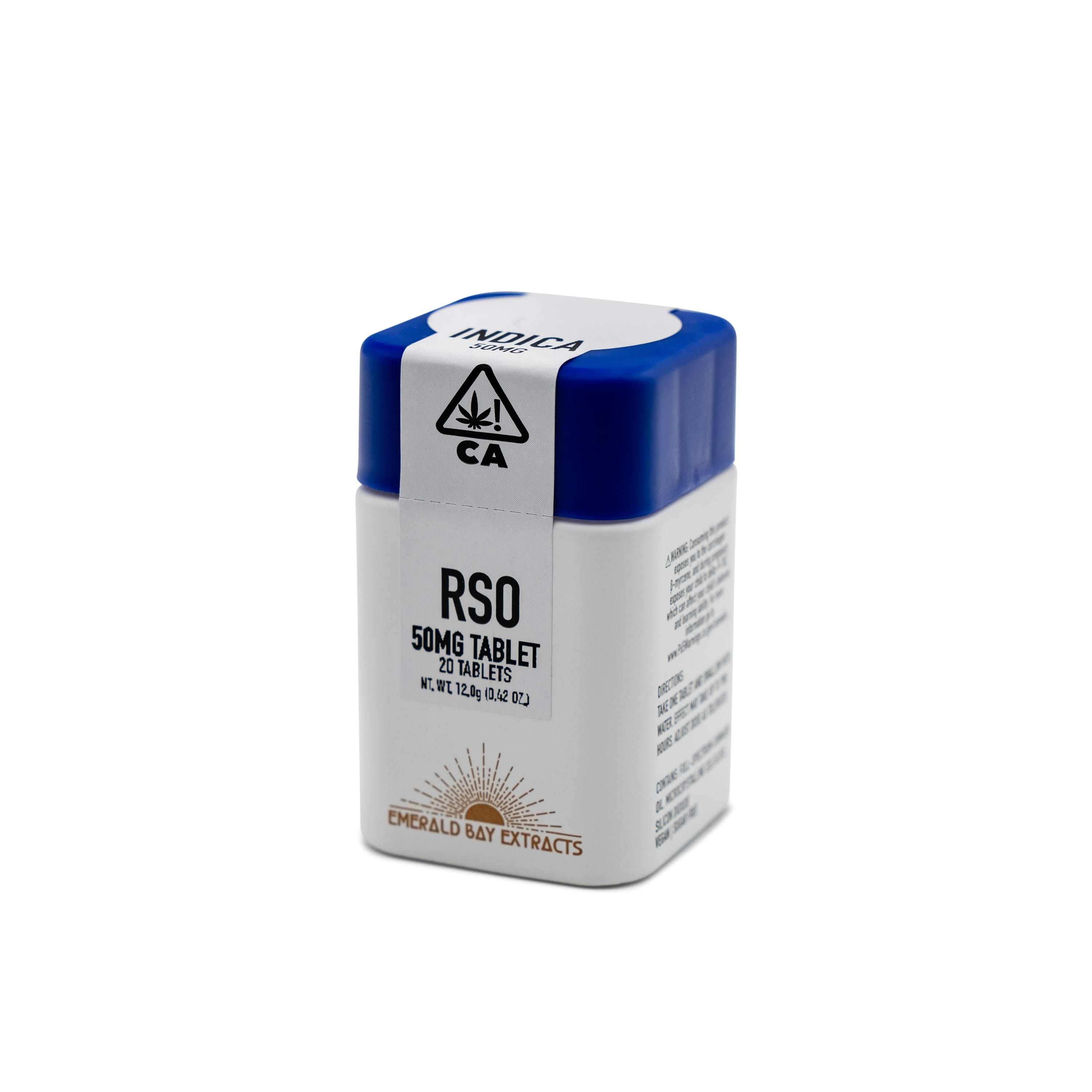 50mg INDICA Platinum OG 1000mg Tablets - Emerald Bay Extracts -  - $46.50 - Edibles