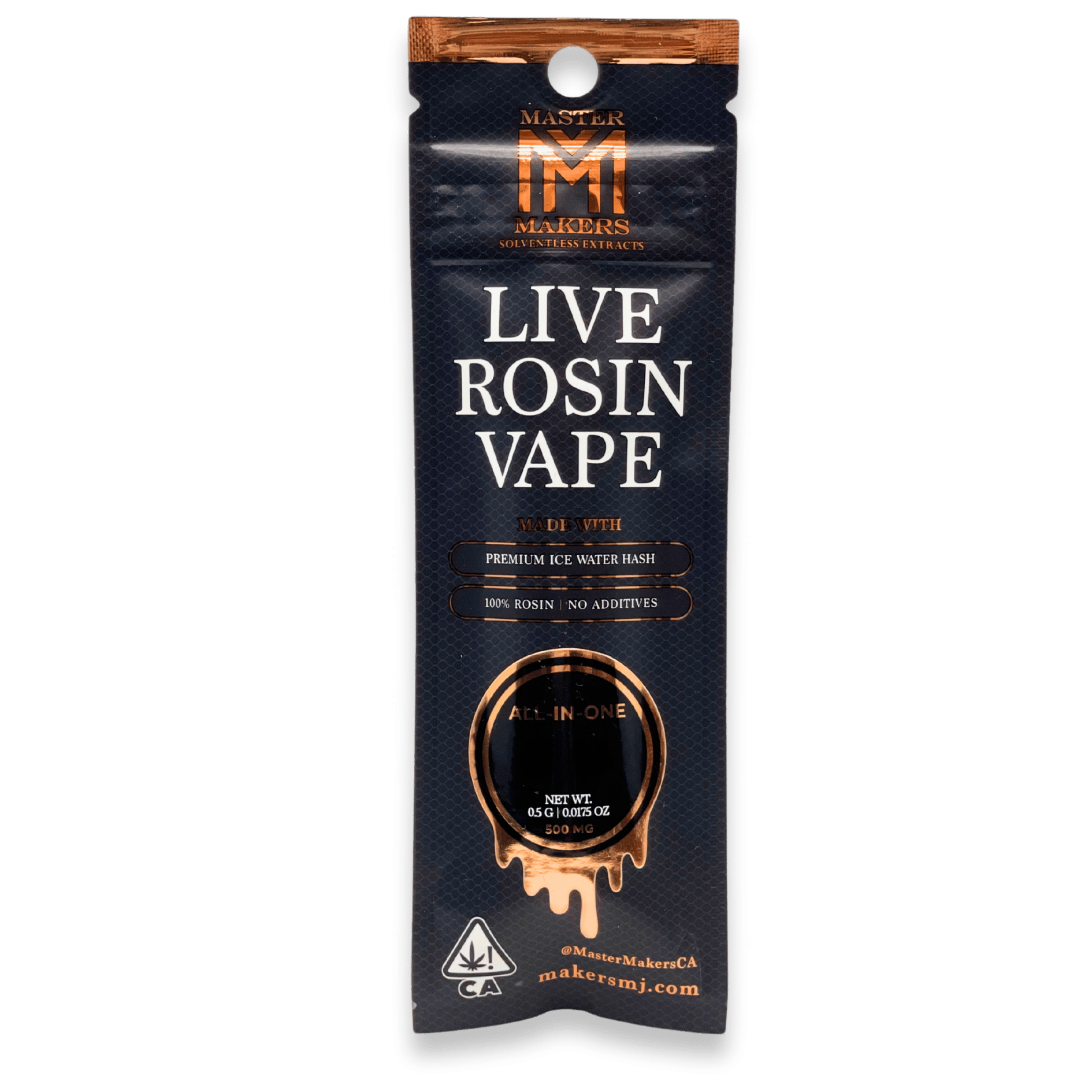 GARLIC JUICE .5G SIG ROSIN VAPE - MASTER MAKERS -  - $45 - Vape