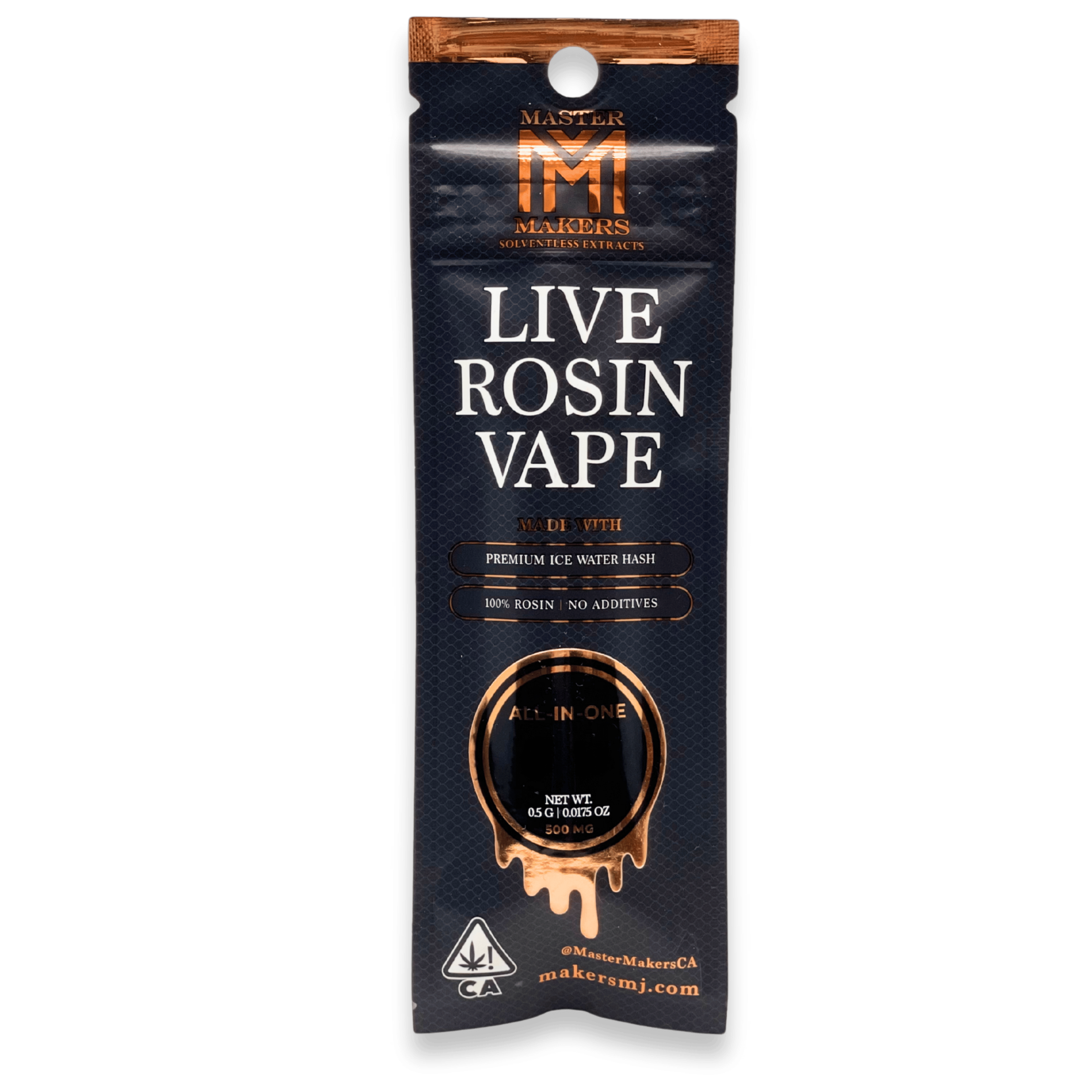 GARLIC JUICE .5G SIG ROSIN VAPE - MASTER MAKERS - - $45 - Vape