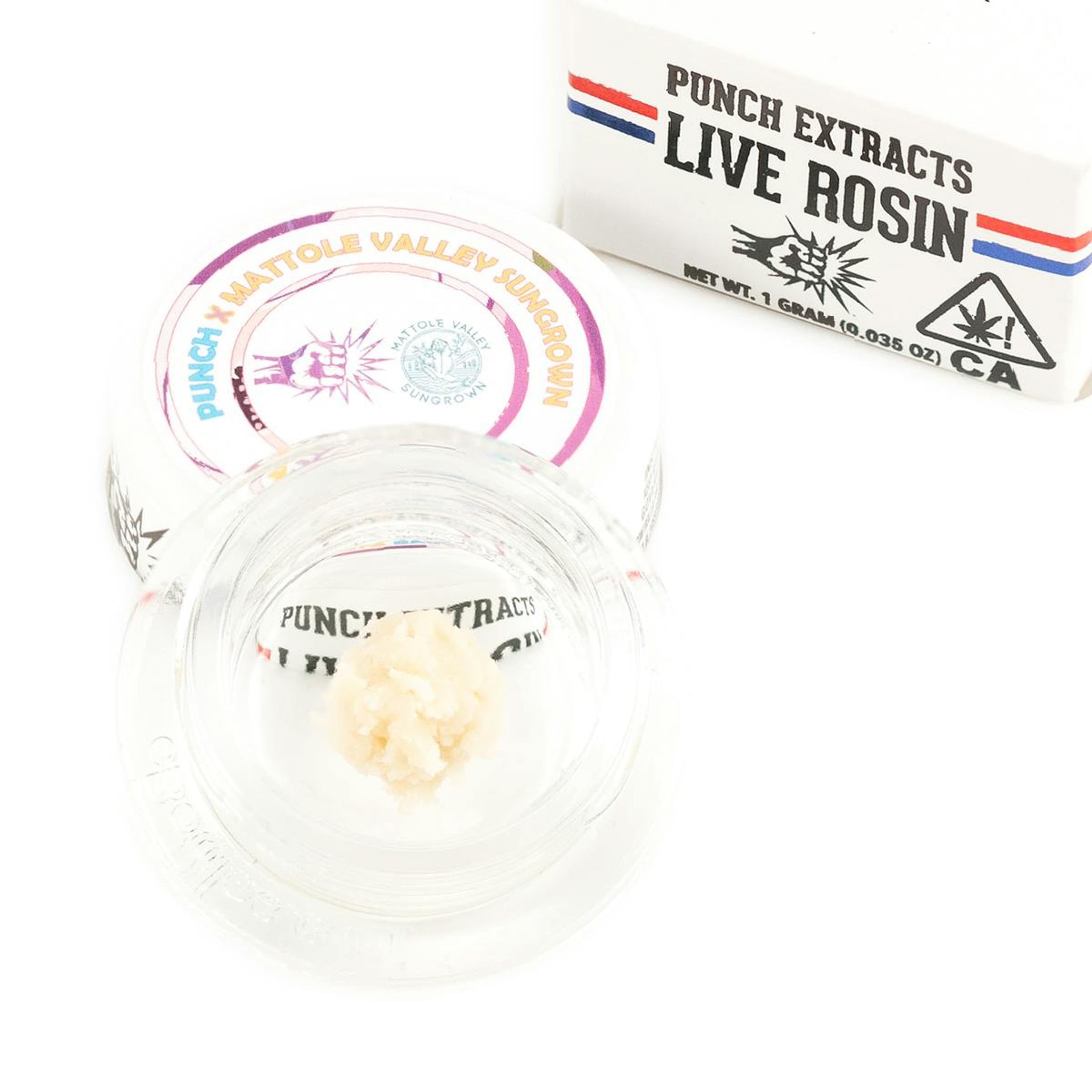 Mattole's Purple Papaya Tier 1 Live Rosin Cold Cure Badder (1g) - Punch Edibles & Extracts - - $75 - Concentrates