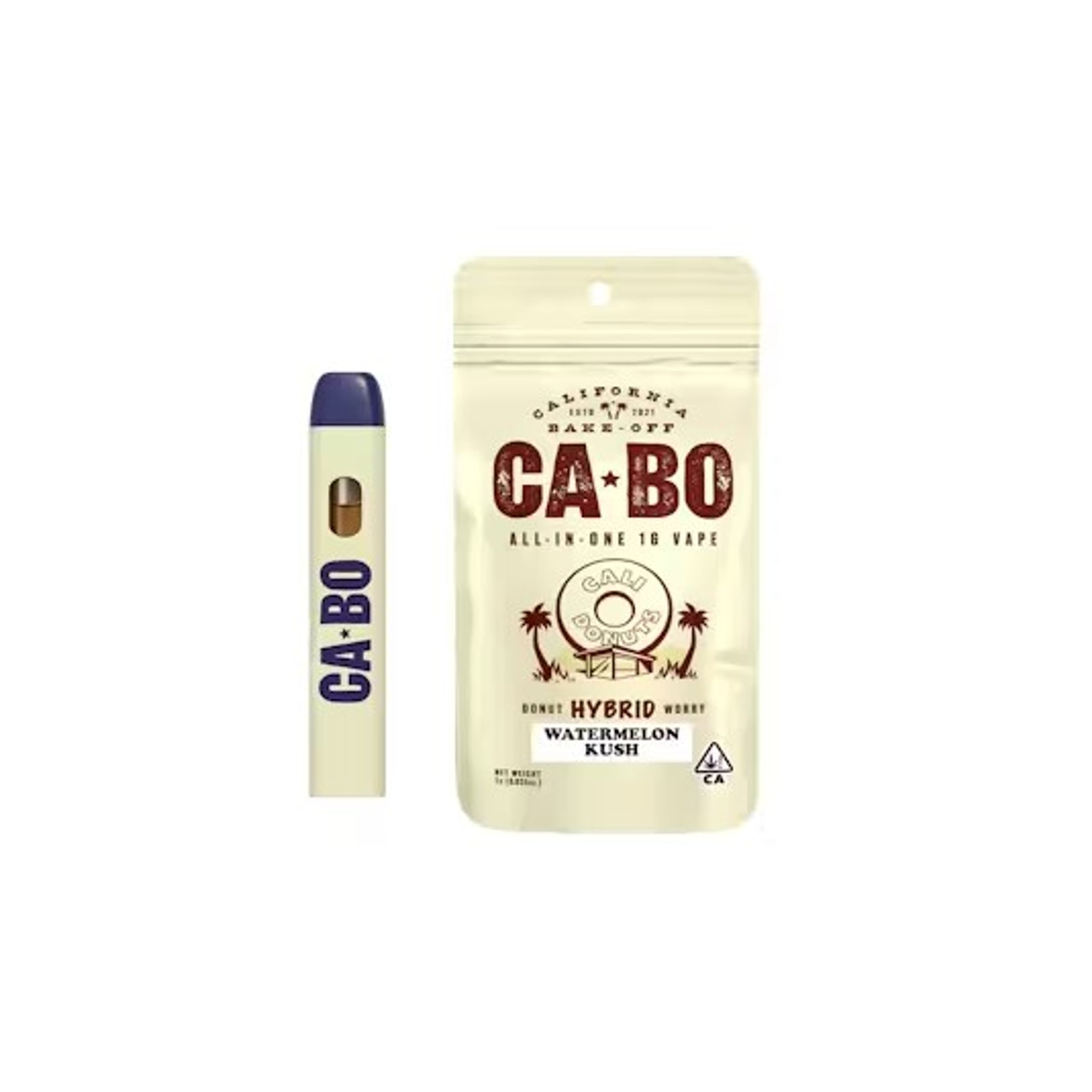 Cabo AIO - Watermelon Kush - All-In-One Vape - 1g - Cabo - AIO - $14.99 - Disposable Vape Pens (All In One)