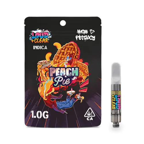 Loud and Clear: Peach Pie Liquid Diamond Cartridge - ABX - Gram - $30 - Cartridges