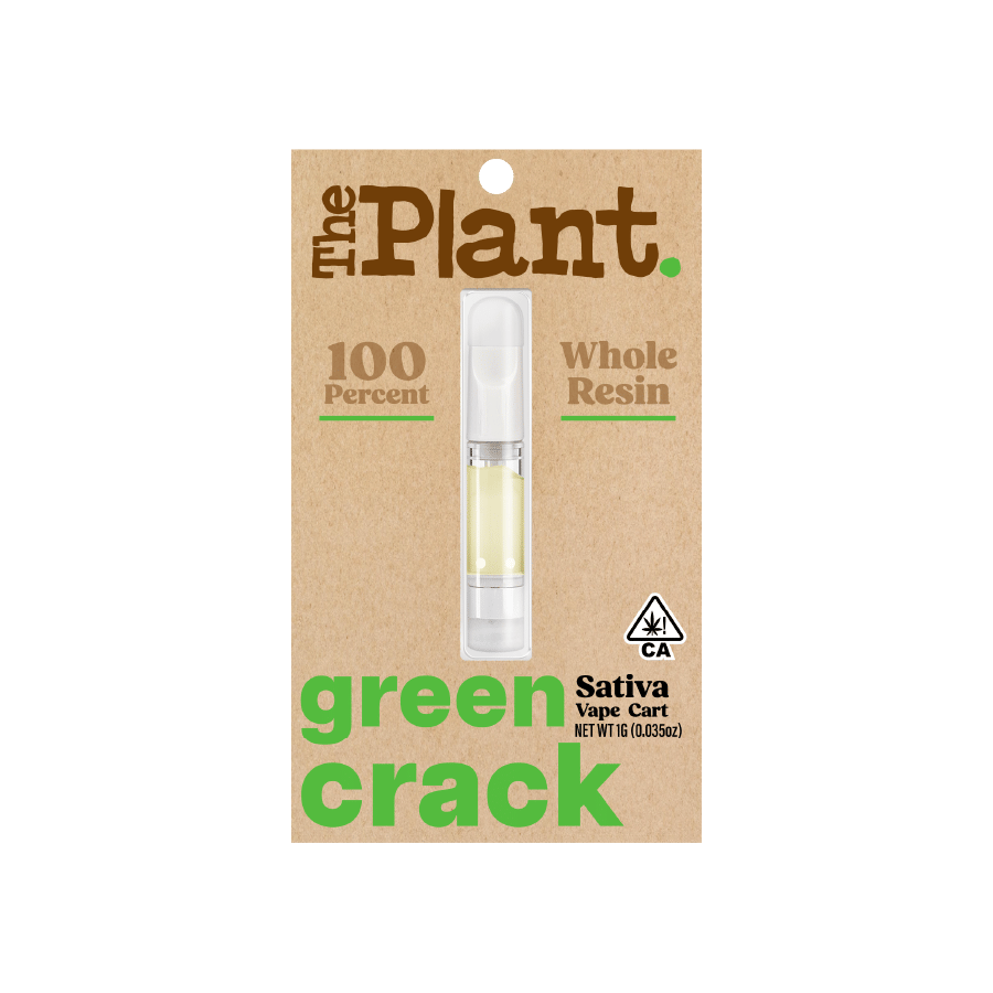 Green Crack - 1g Whole Resin Cart - The Plant - 1g Cart - Sativa - $27 - 510 Cartridges