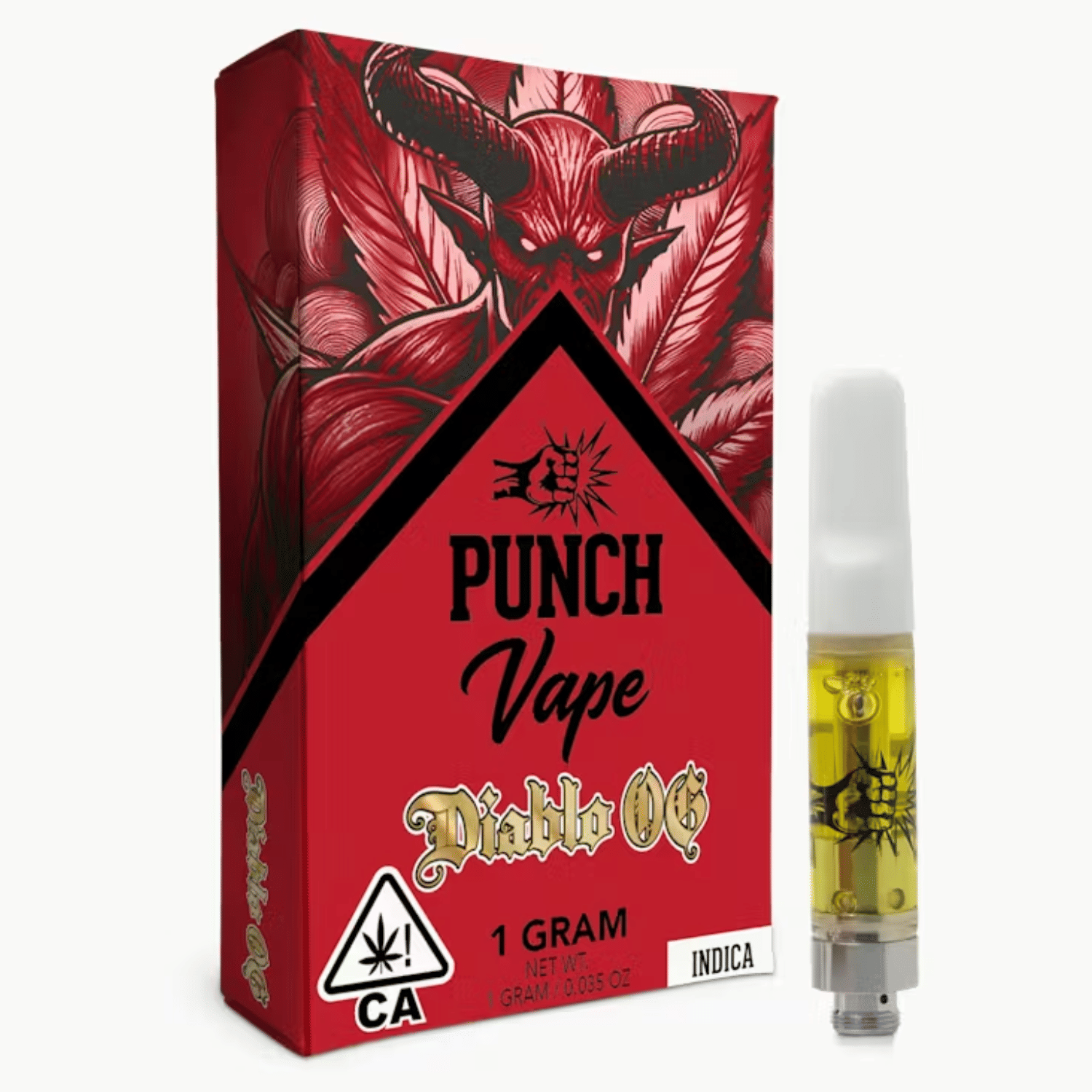 Diablo Og Cart 1g - Punch Extracts -  - $17.50 - Vapes