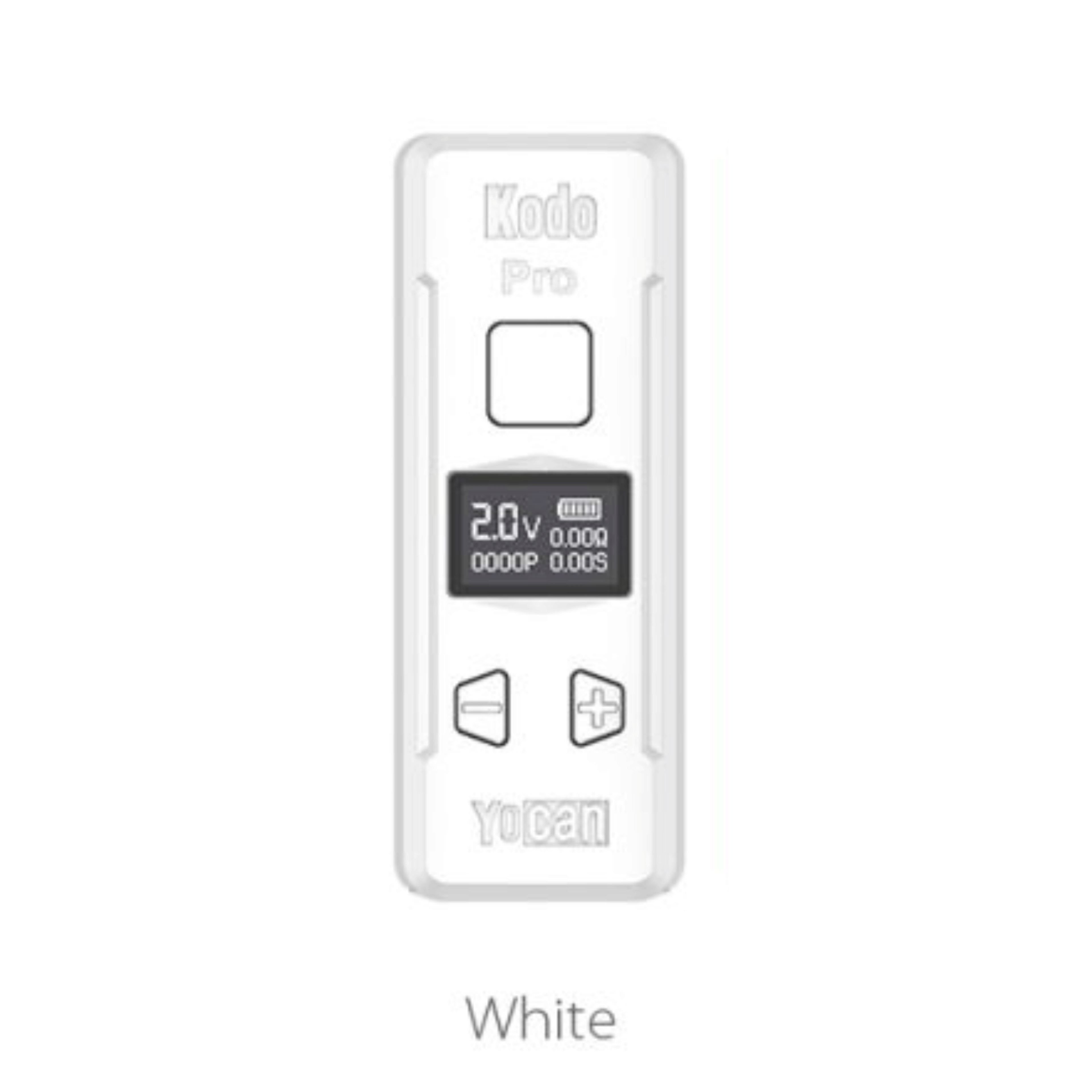 Kodo Pro - White - OLED 510 Battery - Yocan - - $16 - Non-Cannabis