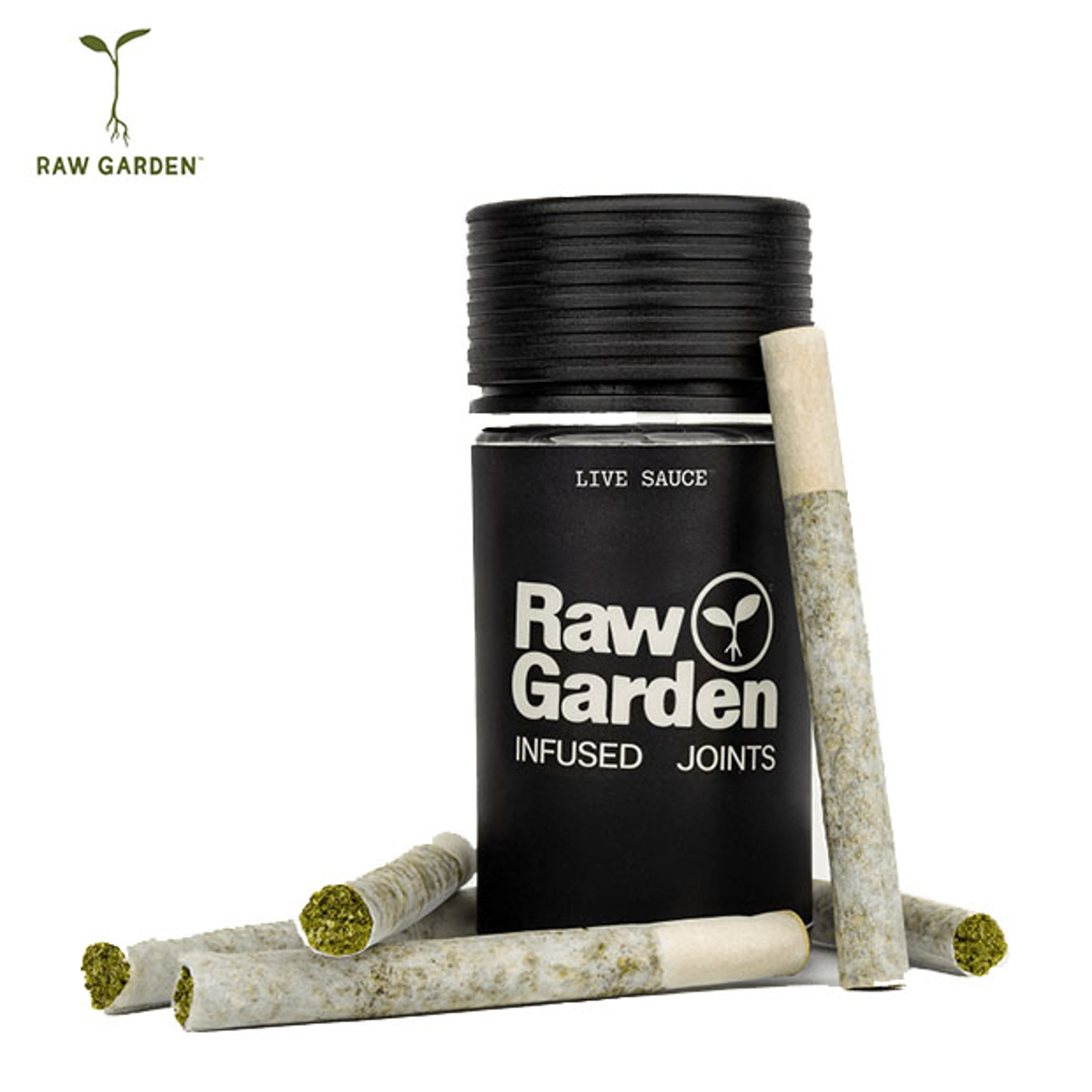 Raw Garden - Kush Crasher - Live Sauce Infused Pre-Rolls (5 Pack) - 2.85g - Raw Garden - 5 Pack - $34.99 - Pre-Rolls