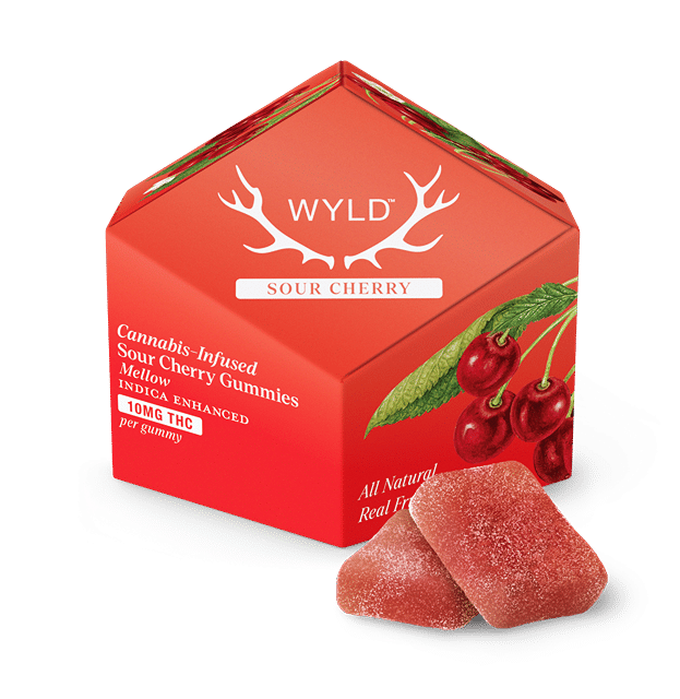 Sour Cherry Indica Enhanced Gummies