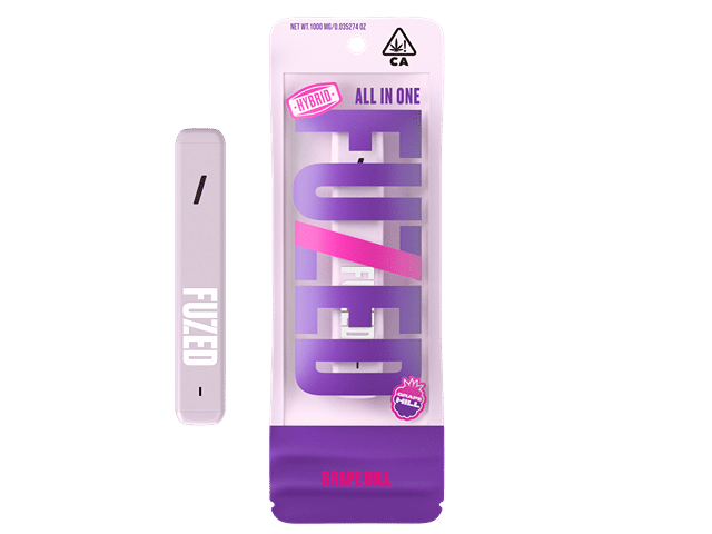 Fuzed - 1g Disposable Vape - Grape Hill