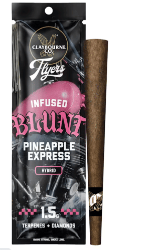 Pineapple Express 1.5G Infused Blunt - Claybourne -  - $16.50 - Pre-Rolls