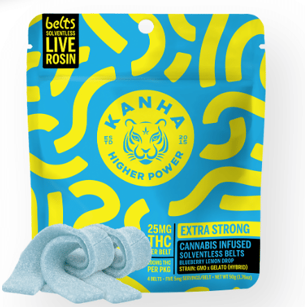 Kanha Sour Belt | Blueberry Lemon Drop - Solventless - Hybrid