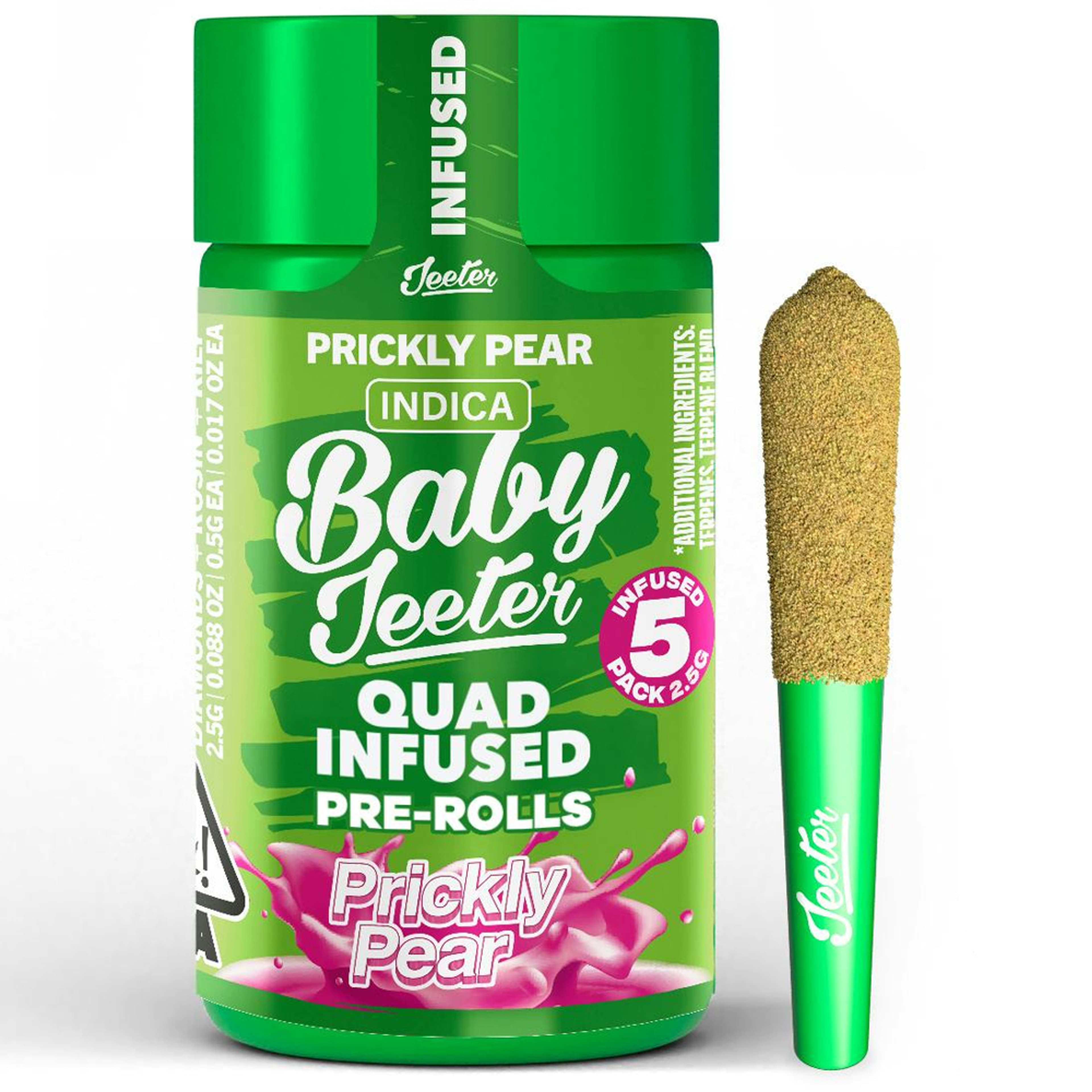 Prickly Pear (I) Baby Jeeter - 5pk *B2G1 EVERYDAY* - Jeeter - Prickly Pear (I) 5pk - $31.49 - Pre-Rolls
