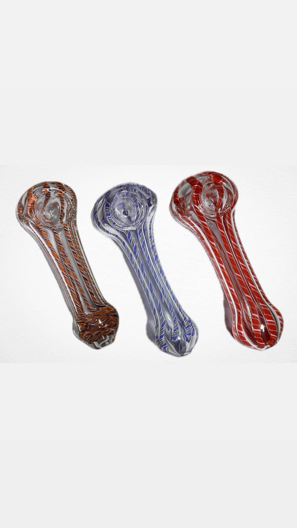 Medium Hand Pipes (Assorted) - Big Eye Glass -  - $15 - Paraphernalia