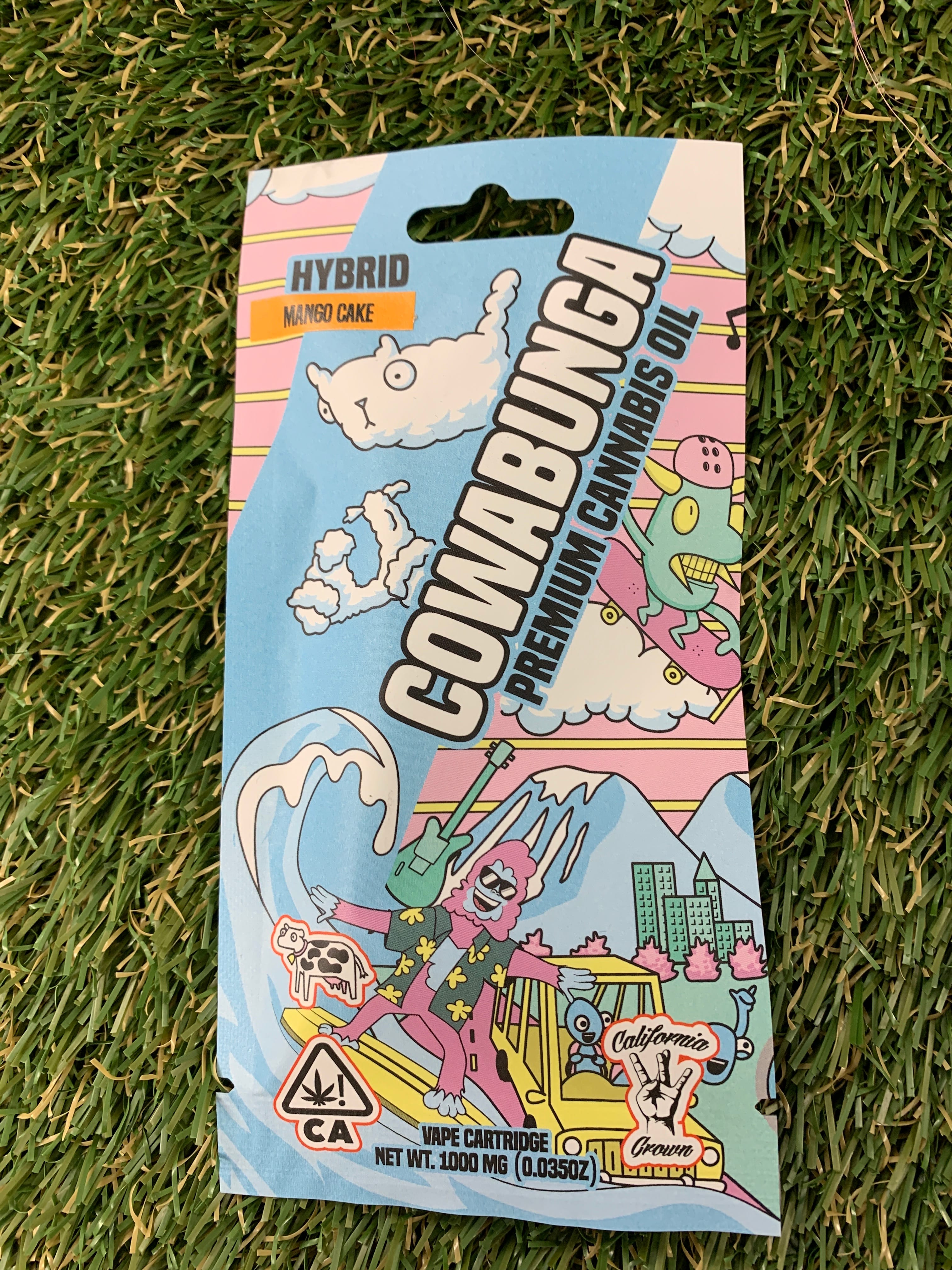 MANGO CAKE 1G REFILL - COWABUNGA -  - $12.90 - Vape Cartridge