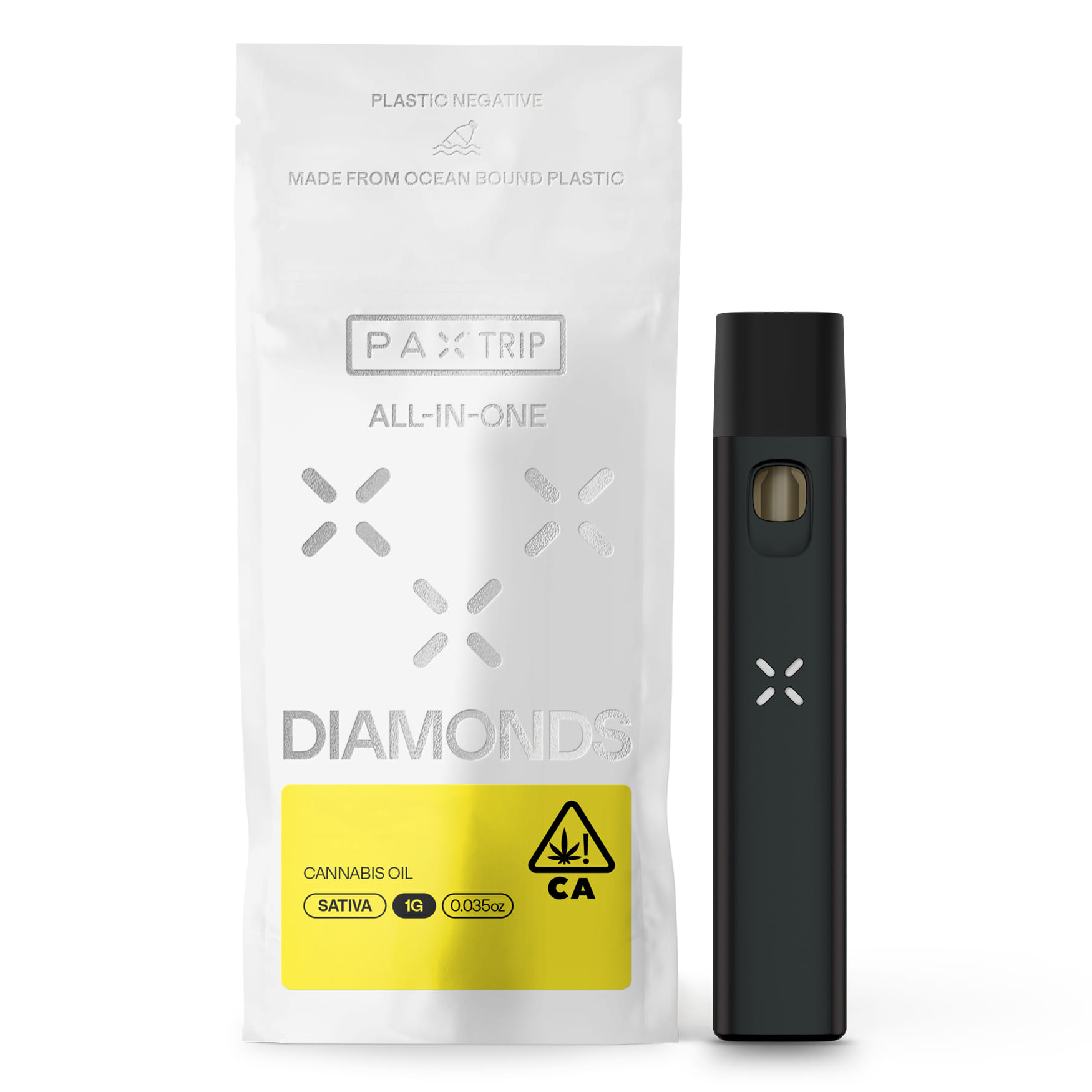 Strawberry Cough (S) Diamonds AIO - 1g - PAX - Strawberry Cough (S) - $31.25 - Cartridges
