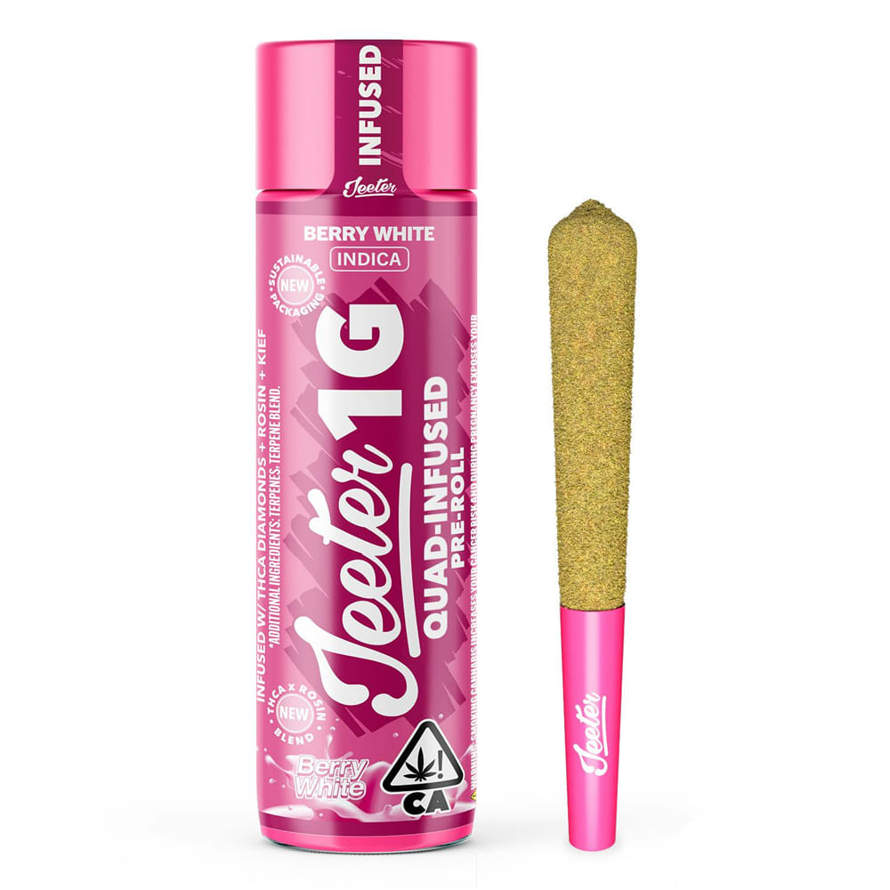 Berry White (I) - Infused 1g *SPECIAL PRICING* - Jeeter - Berry White (I) - $14 - Pre-Rolls