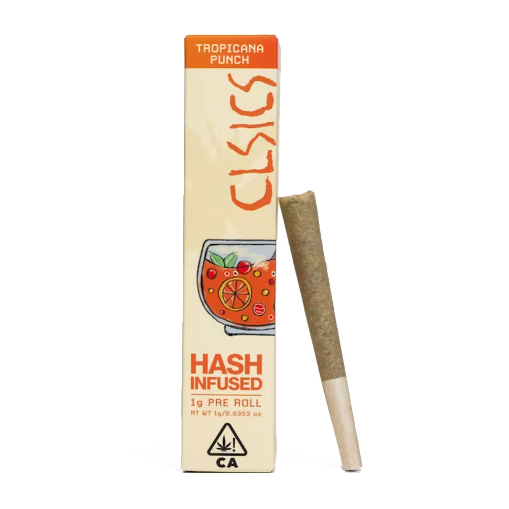 Tropicana Punch (H) Hash Preroll - 1g - CLSICS - Tropicana Punch (H) - $11.45 - Pre-Rolls