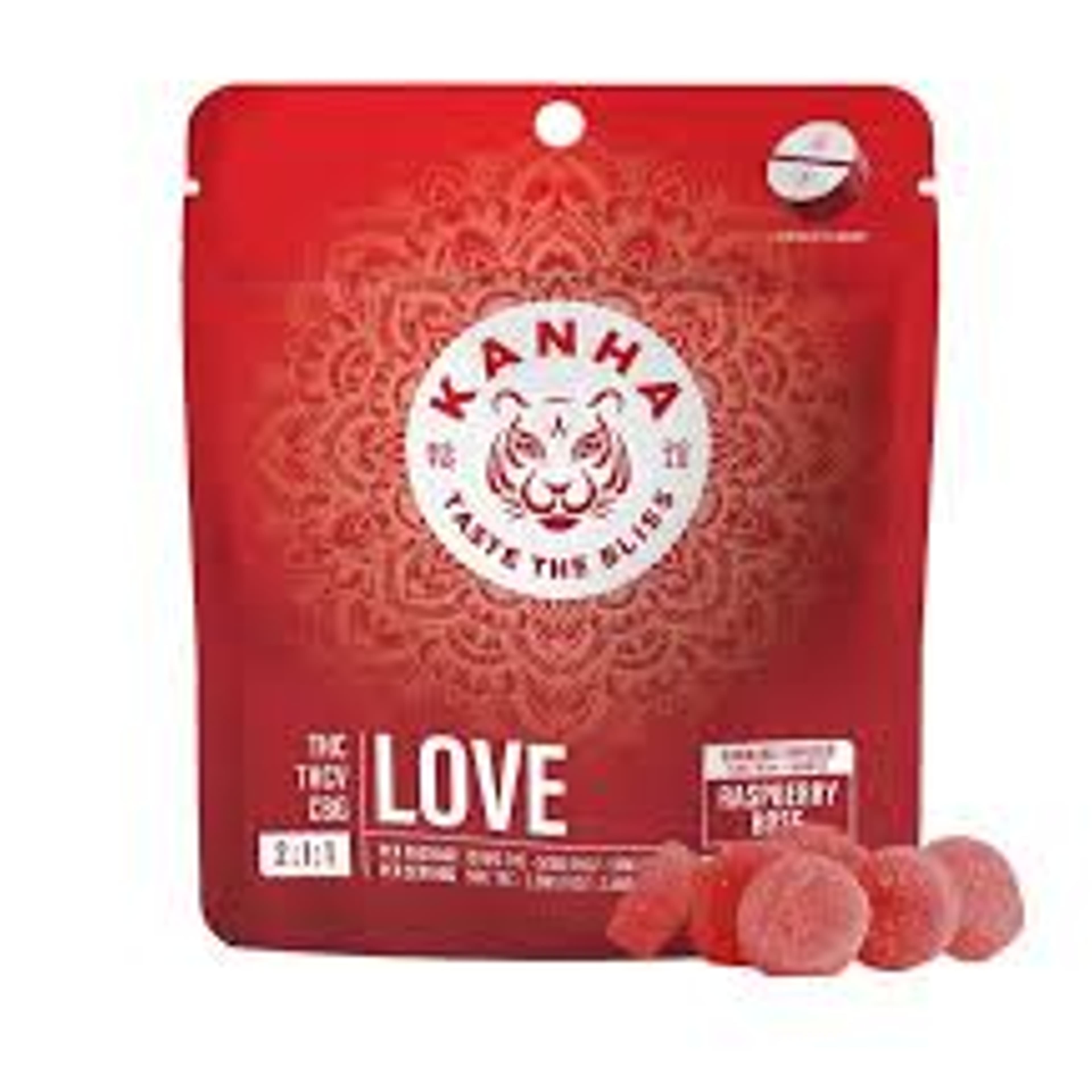 Nano Love Thcv, Cbg Gummies (2:1:1) (10Pk) - Kanha - null - $20 - Edible