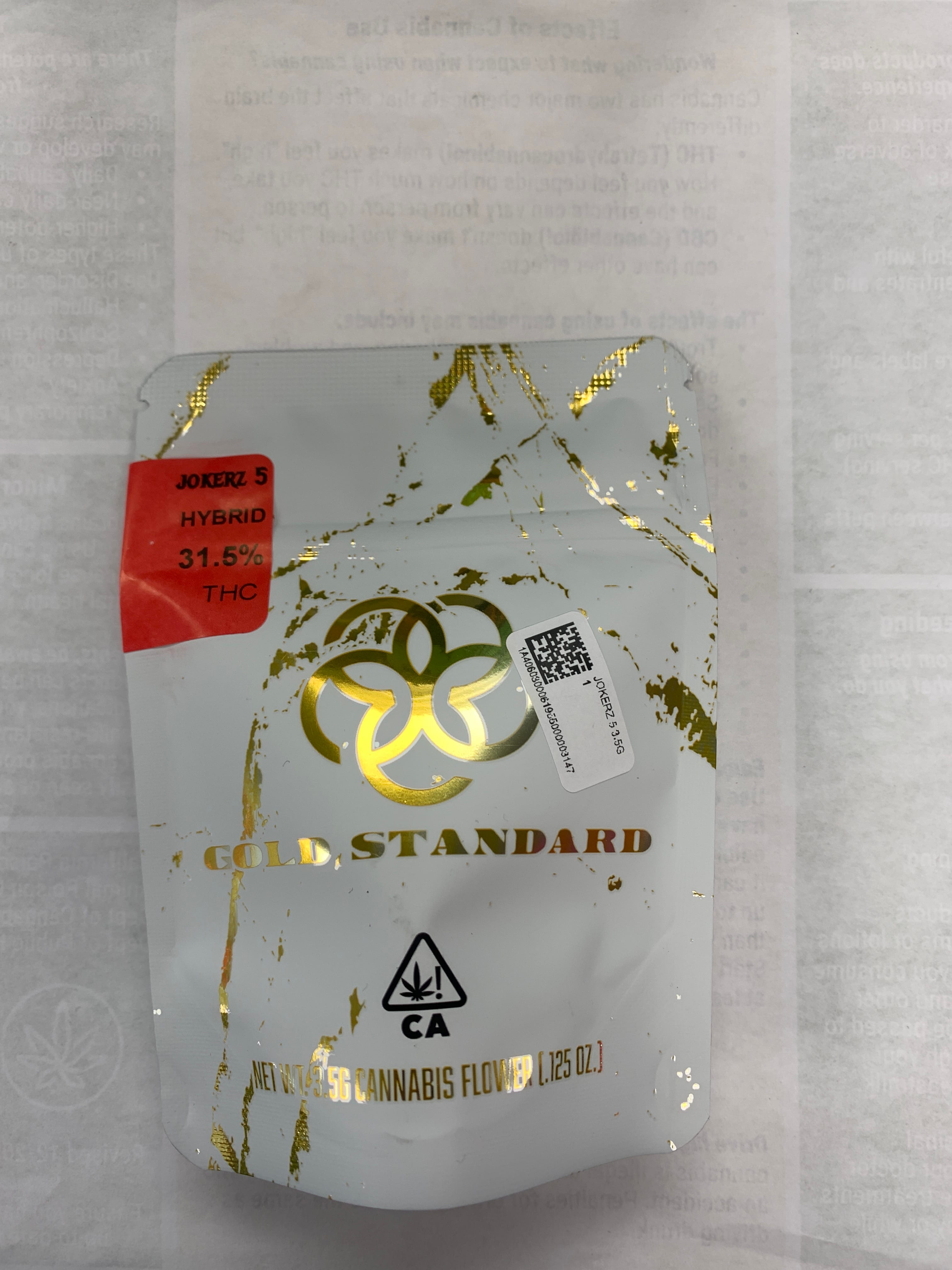 GELATO 33 3.5G - GOLD STANDARD -  - $17.20 - Flower